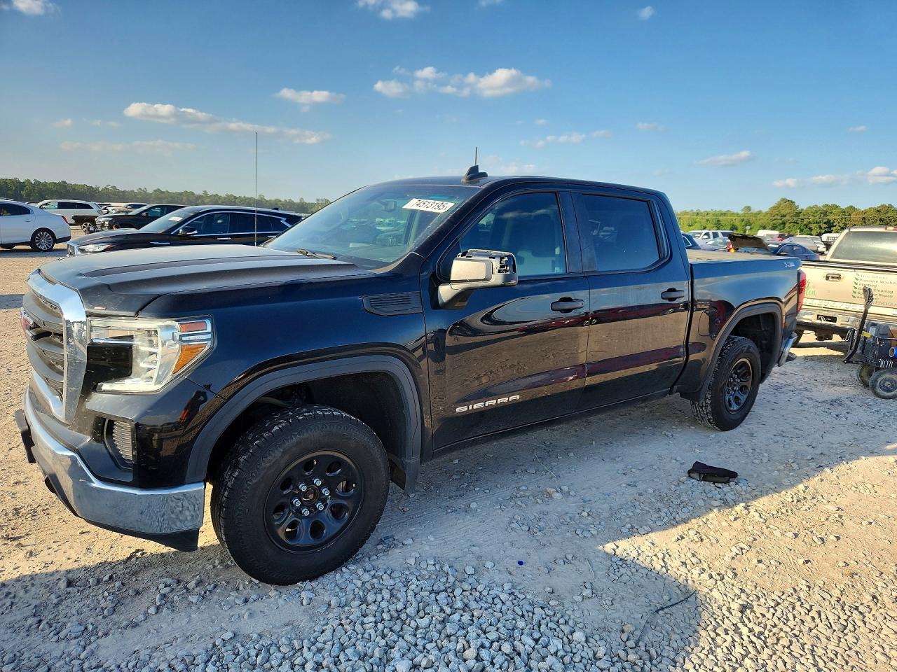 2021 Gmc Sierra K1500 Black vin: 3GTU9AEF5MG286522