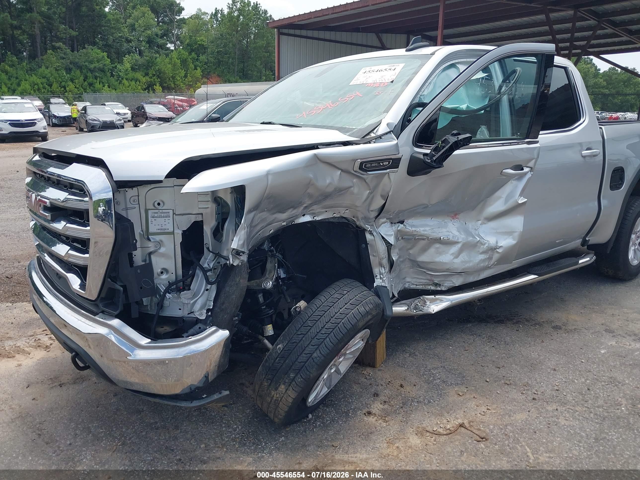2019 Gmc Sierra 1500 Sle Silver vin: 3GTU9BED0KG268415