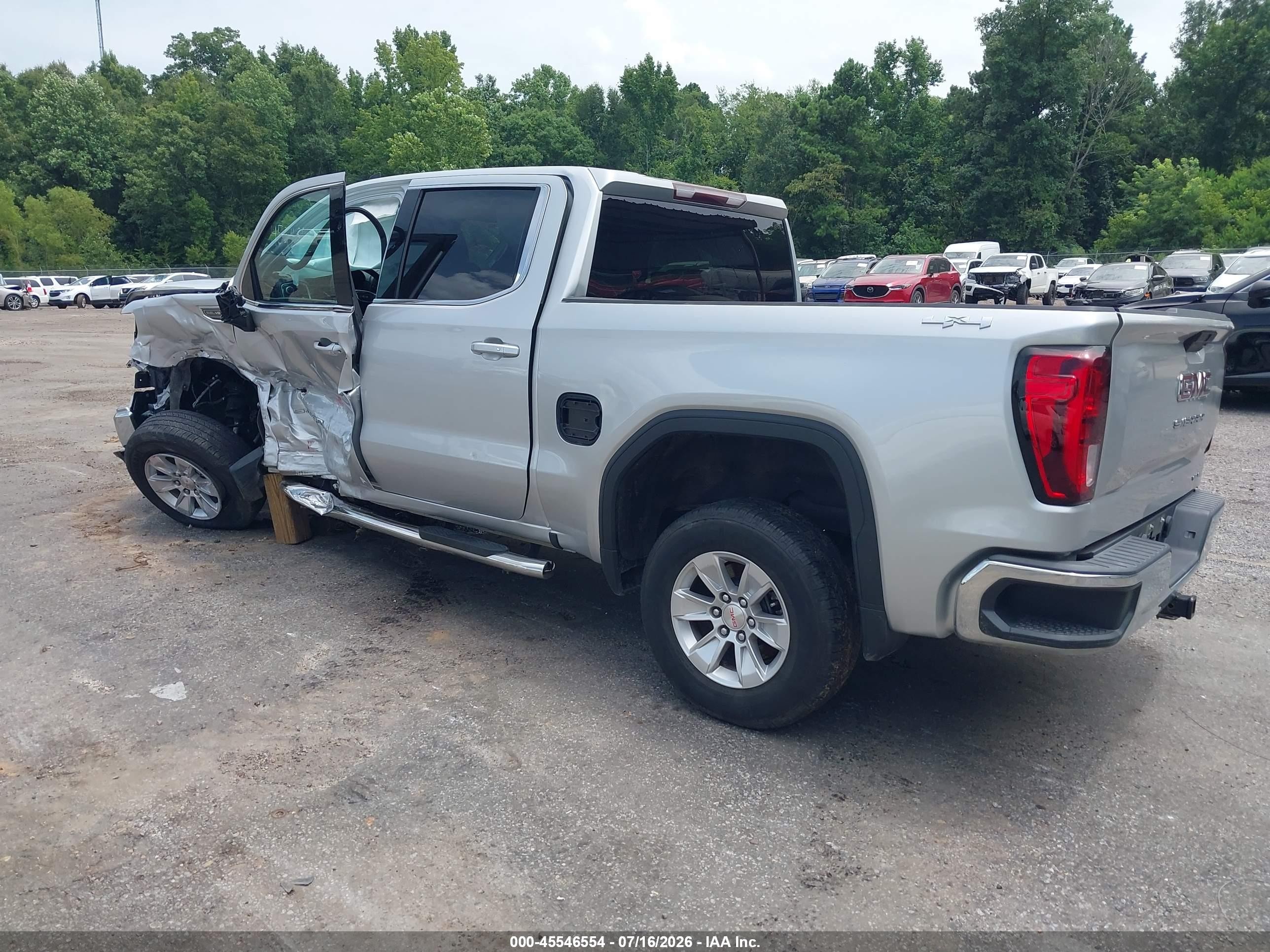 2019 Gmc Sierra 1500 Sle Silver vin: 3GTU9BED0KG268415