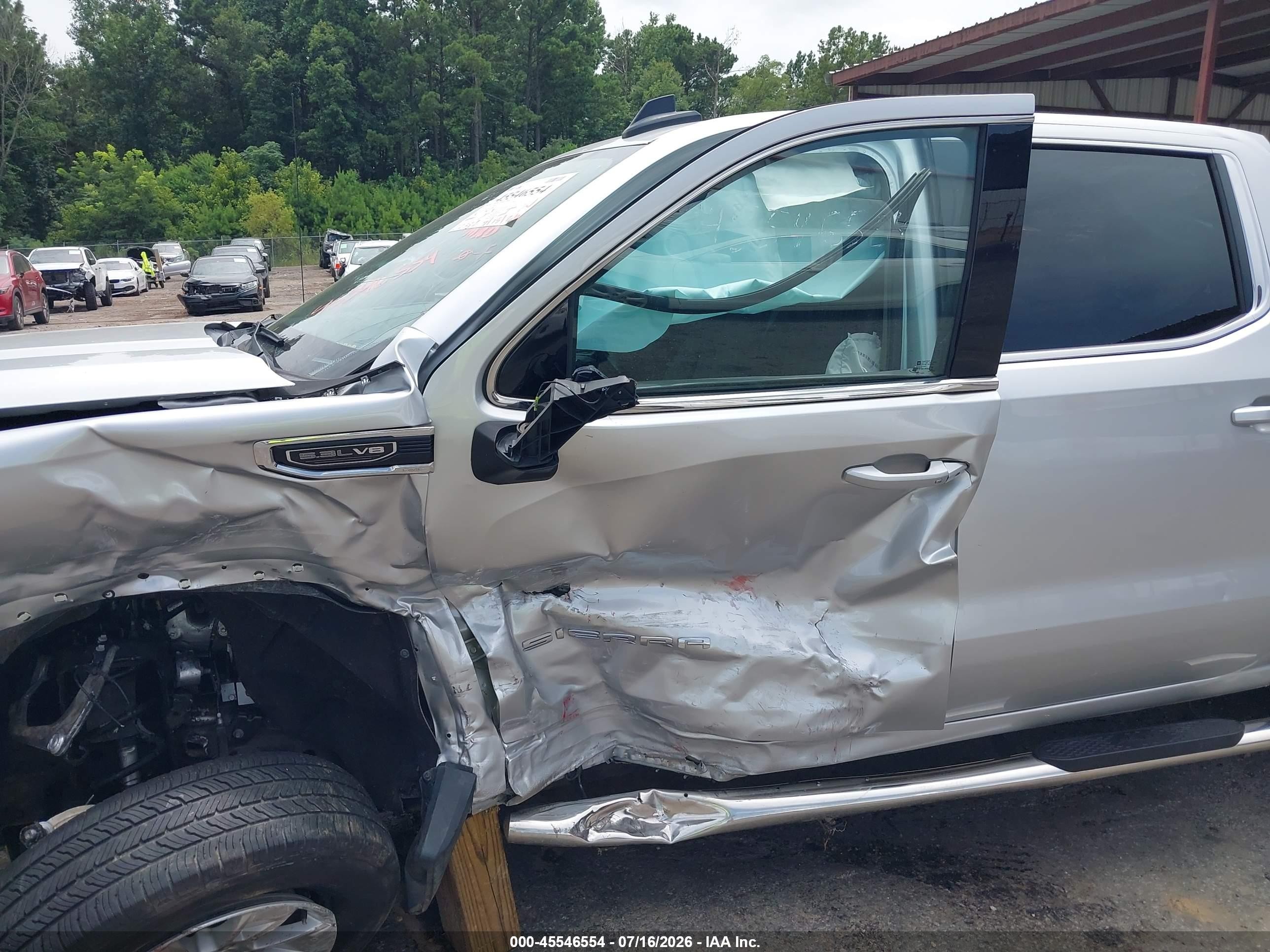 2019 Gmc Sierra 1500 Sle Silver vin: 3GTU9BED0KG268415