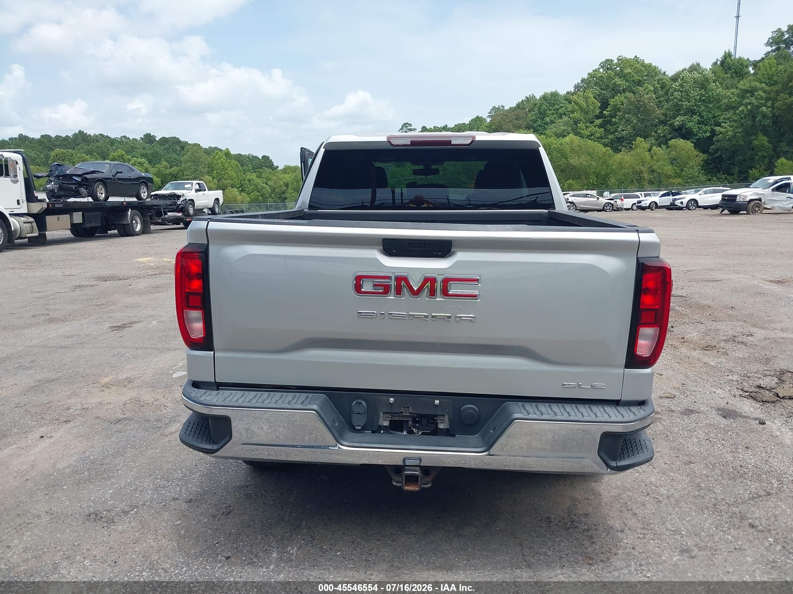 2019 Gmc Sierra 1500 Sle Silver vin: 3GTU9BED0KG268415