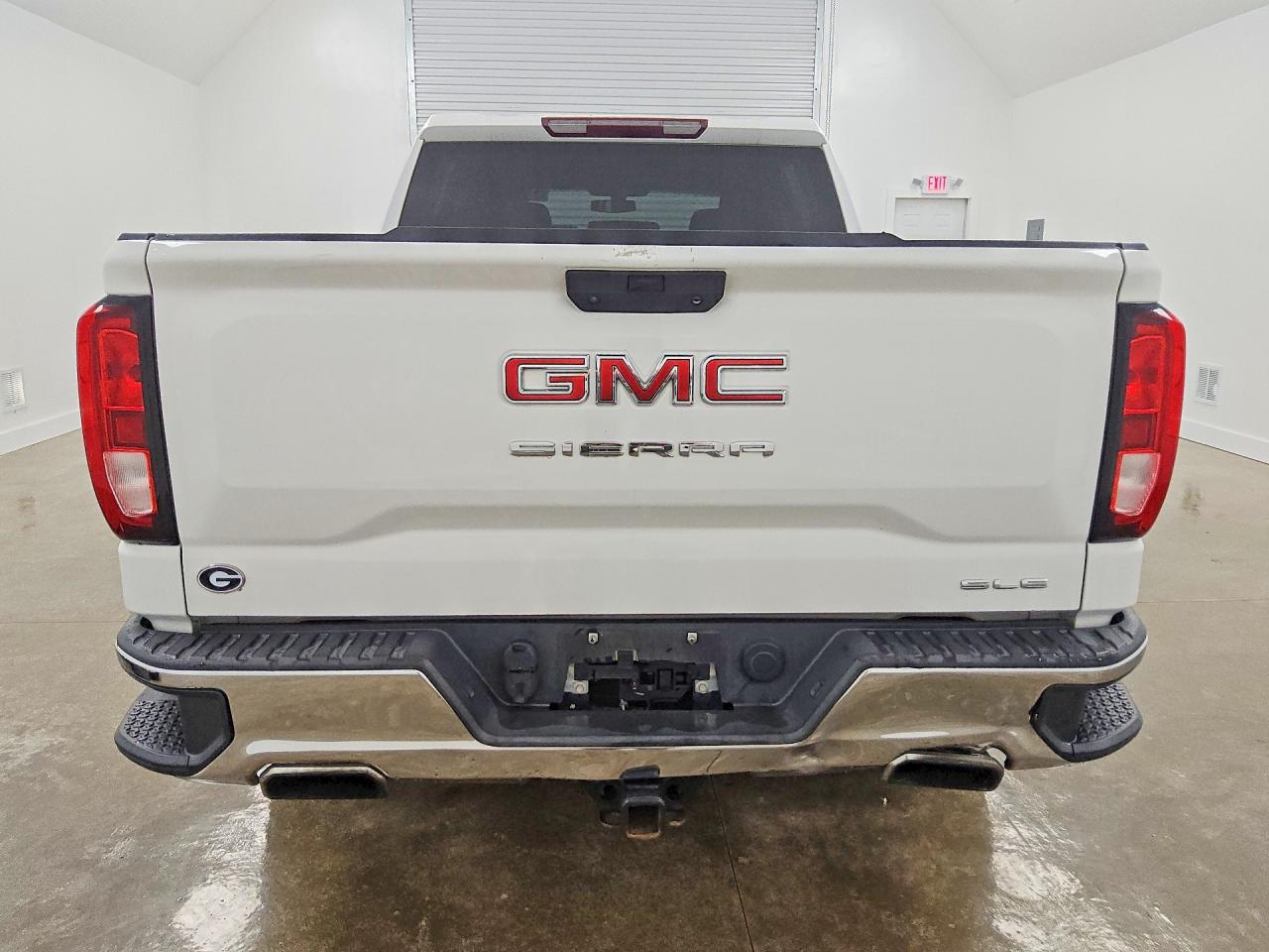 2020 Gmc Sierra K1500 Sle White vin: 3GTU9BED2LG219329