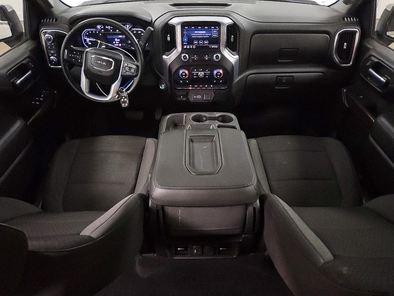 2020 Gmc Sierra K1500 Sle White vin: 3GTU9BED2LG219329
