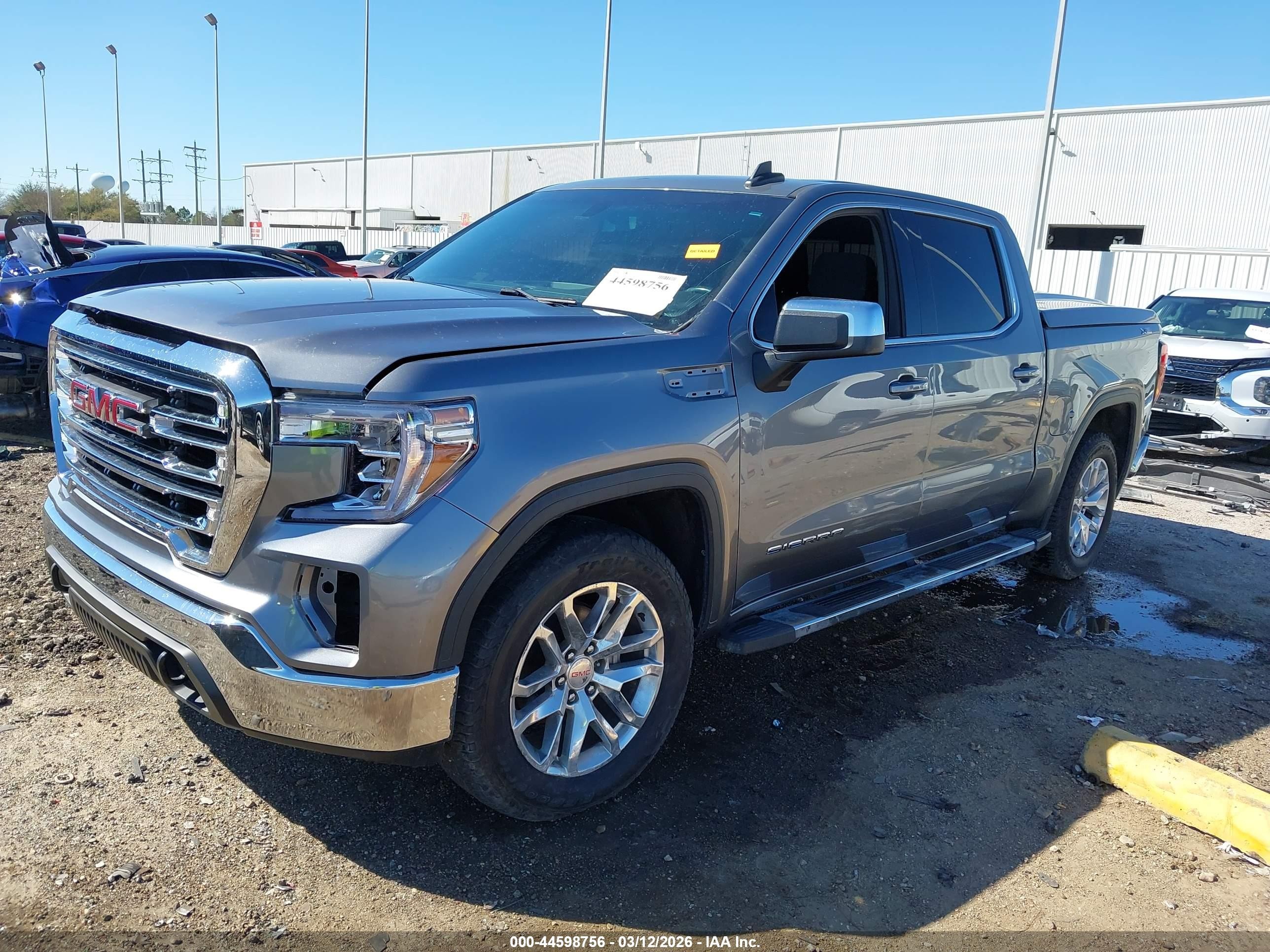 2020 Gmc Sierra 1500 4wd  Short Box Sle Gray vin: 3GTU9BEDXLG341226