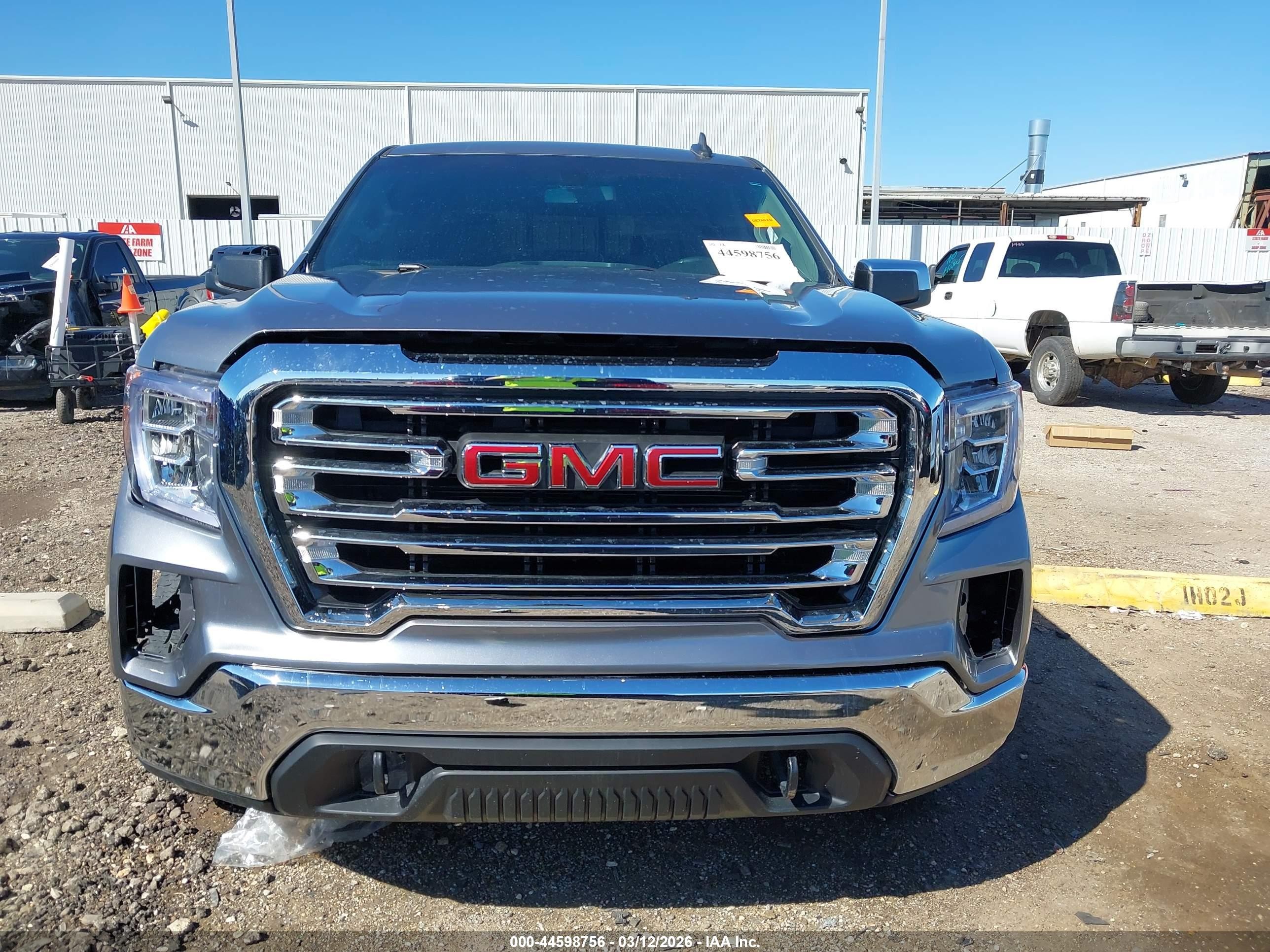 2020 Gmc Sierra 1500 4wd  Short Box Sle Gray vin: 3GTU9BEDXLG341226