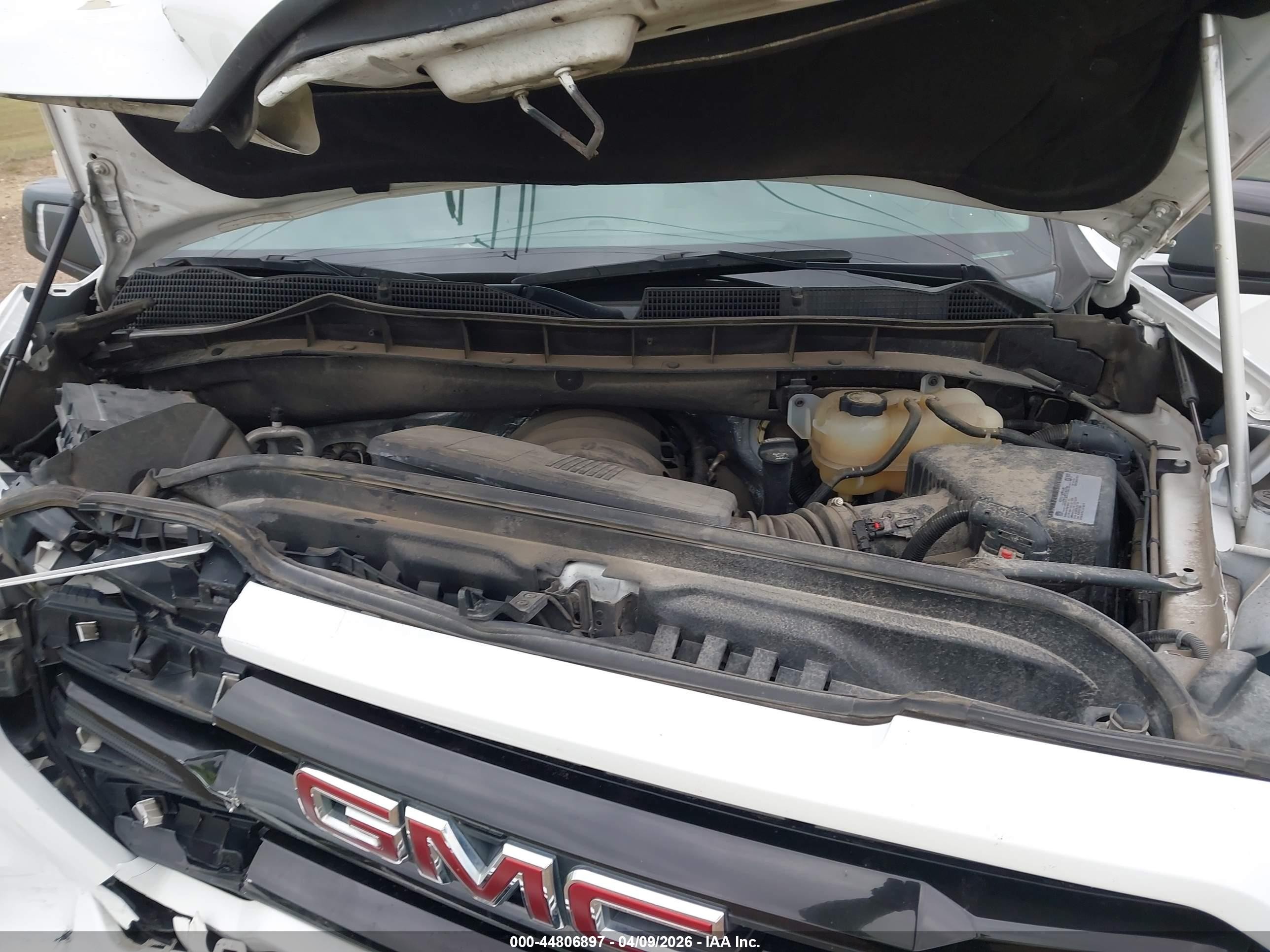 2021 Gmc Sierra 1500 4wd  Short Box Elevation White vin: 3GTU9CED1MG279366