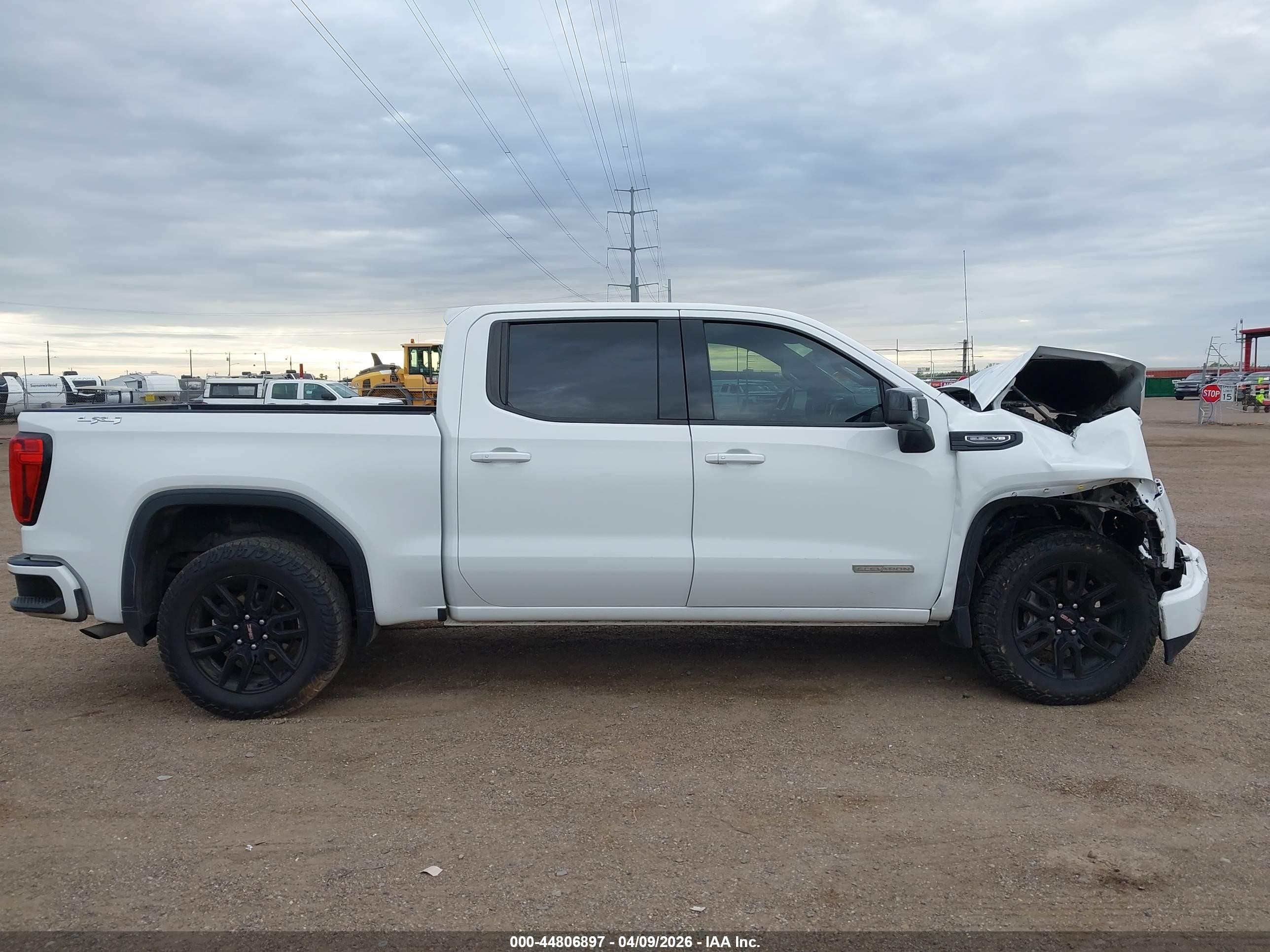 2021 Gmc Sierra 1500 4wd  Short Box Elevation White vin: 3GTU9CED1MG279366