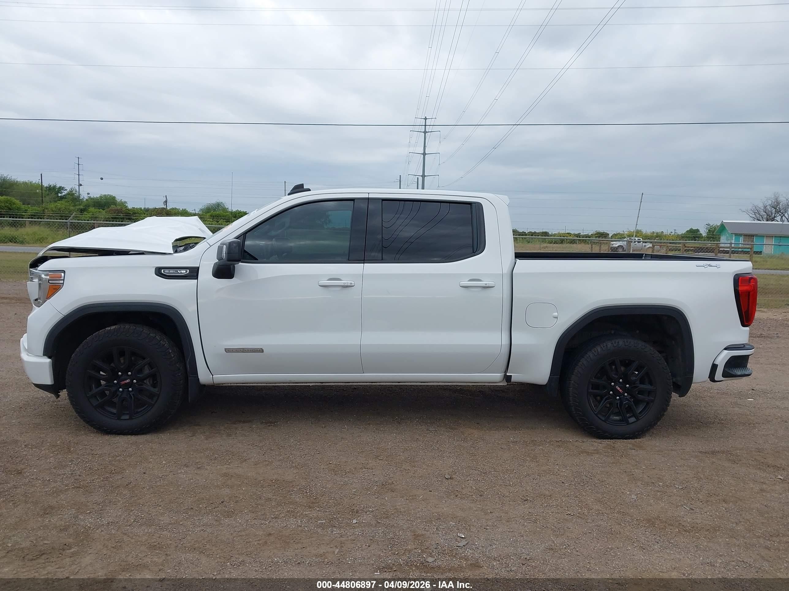 2021 Gmc Sierra 1500 4wd  Short Box Elevation White vin: 3GTU9CED1MG279366