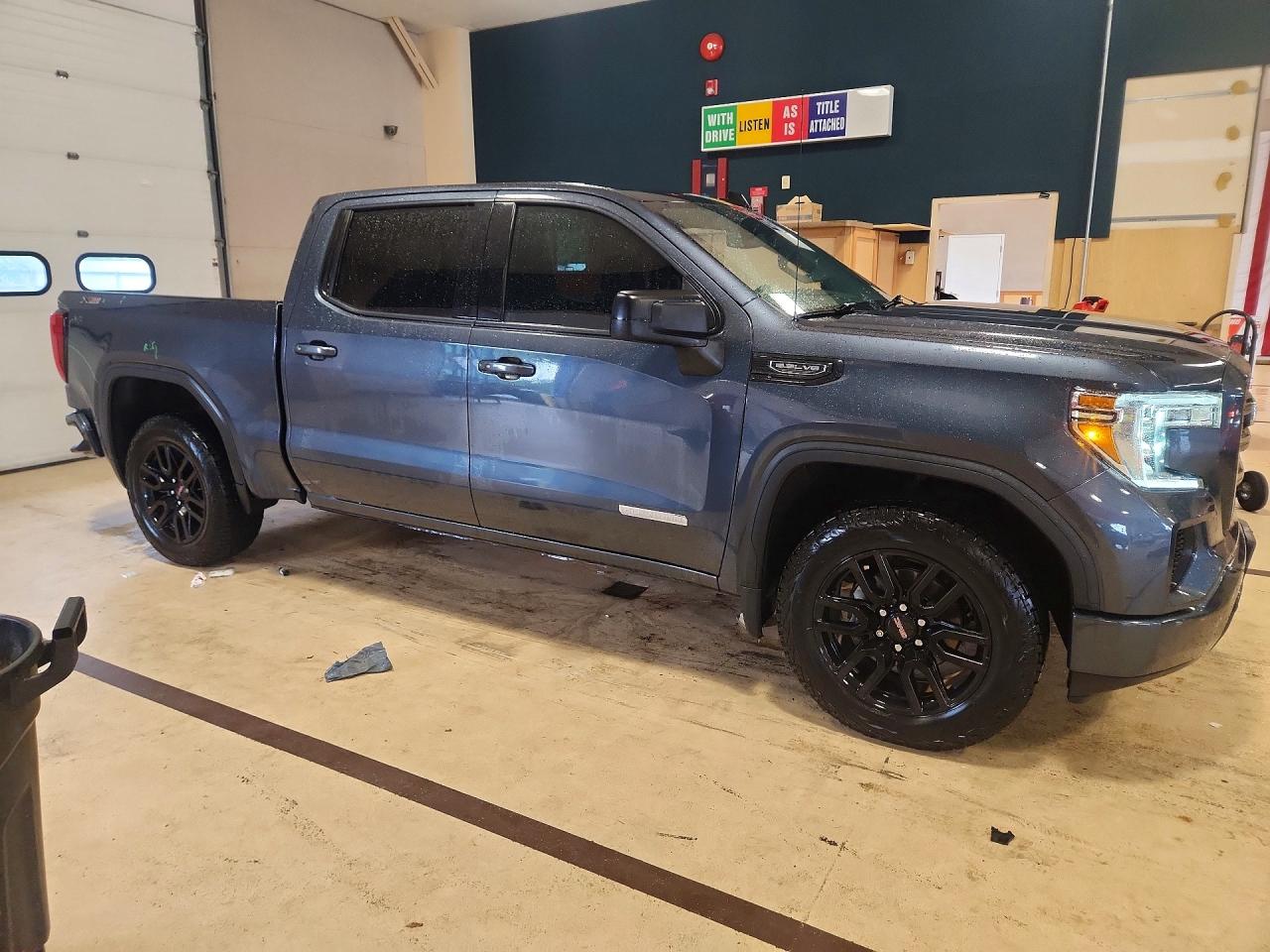 2021 Gmc Sierra K1500 Elevation Синий vin: 3GTU9CED2MG152738