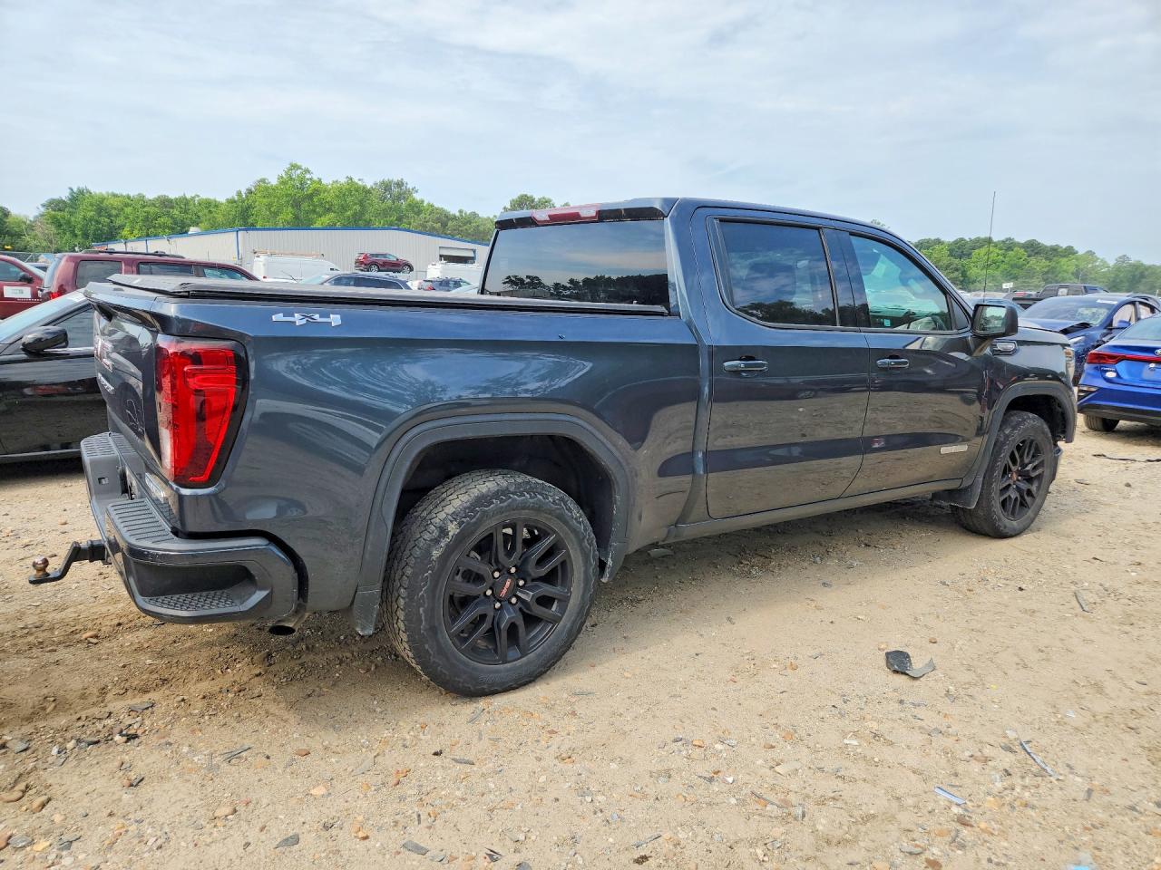 2020 Gmc Sierra K1500 Elevation Black vin: 3GTU9CED3LG238347