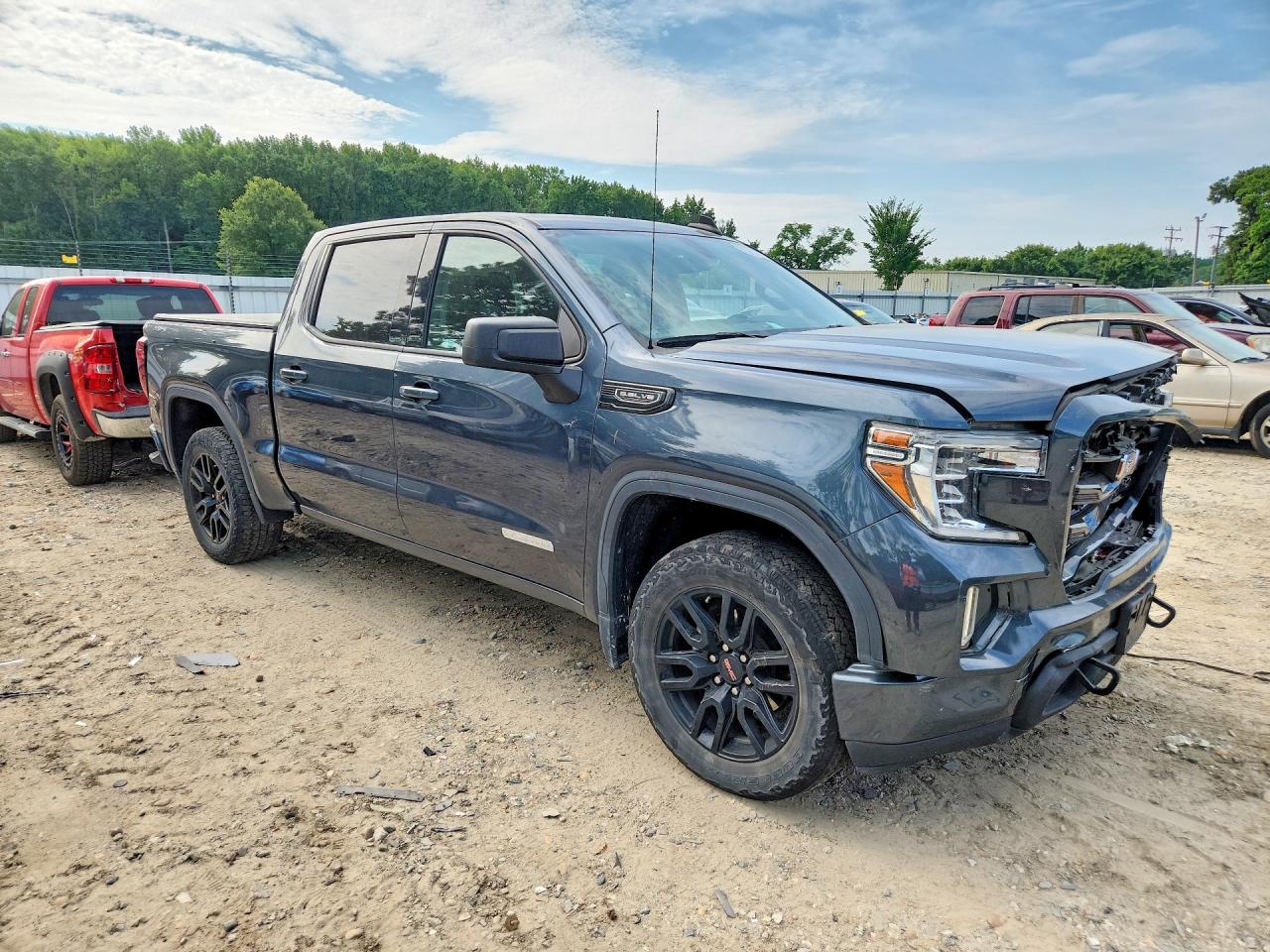 2020 Gmc Sierra K1500 Elevation Black vin: 3GTU9CED3LG238347