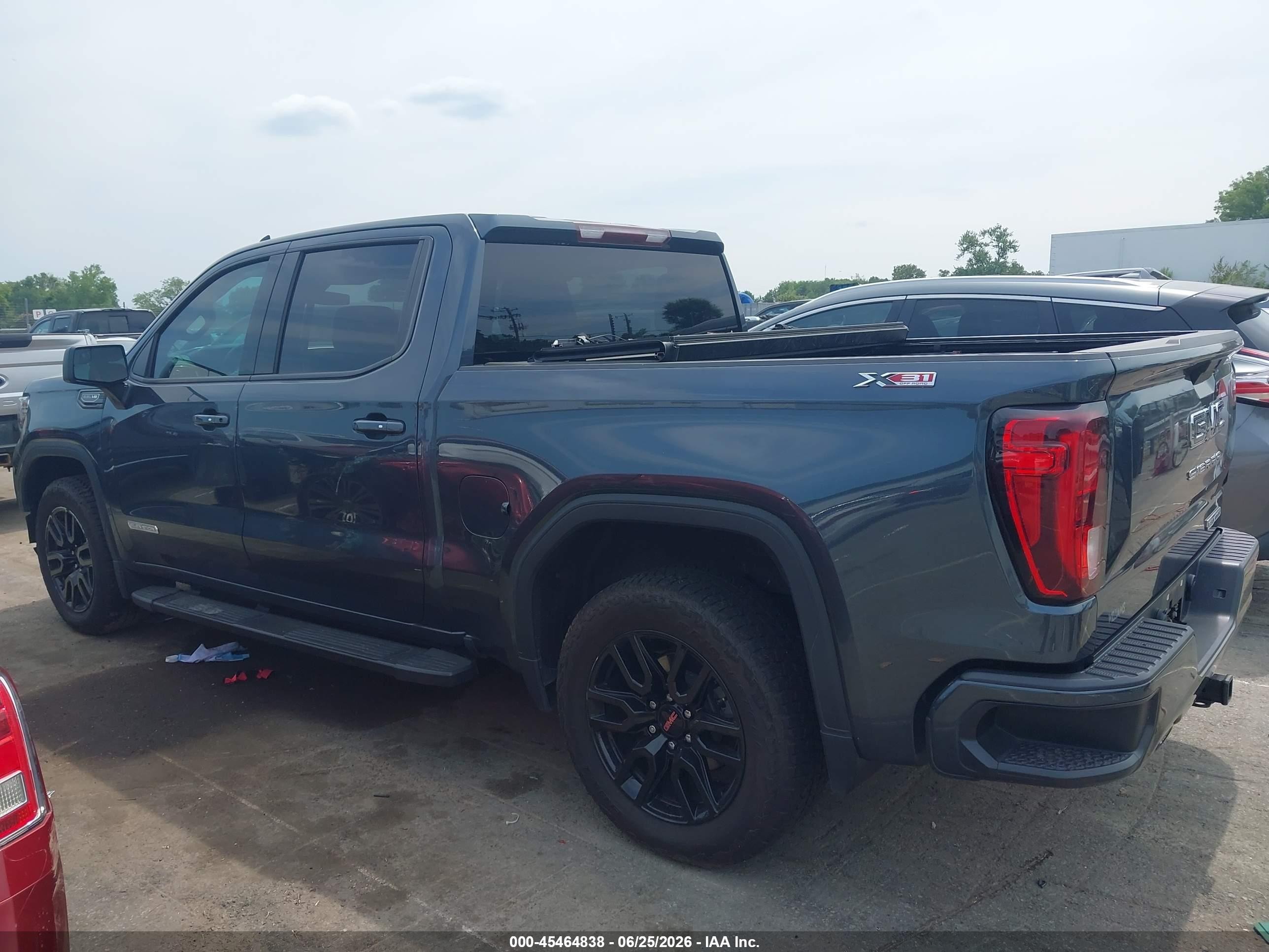 2021 Gmc Sierra 1500 4wd  Short Box Elevation Серый vin: 3GTU9CED3MG184906