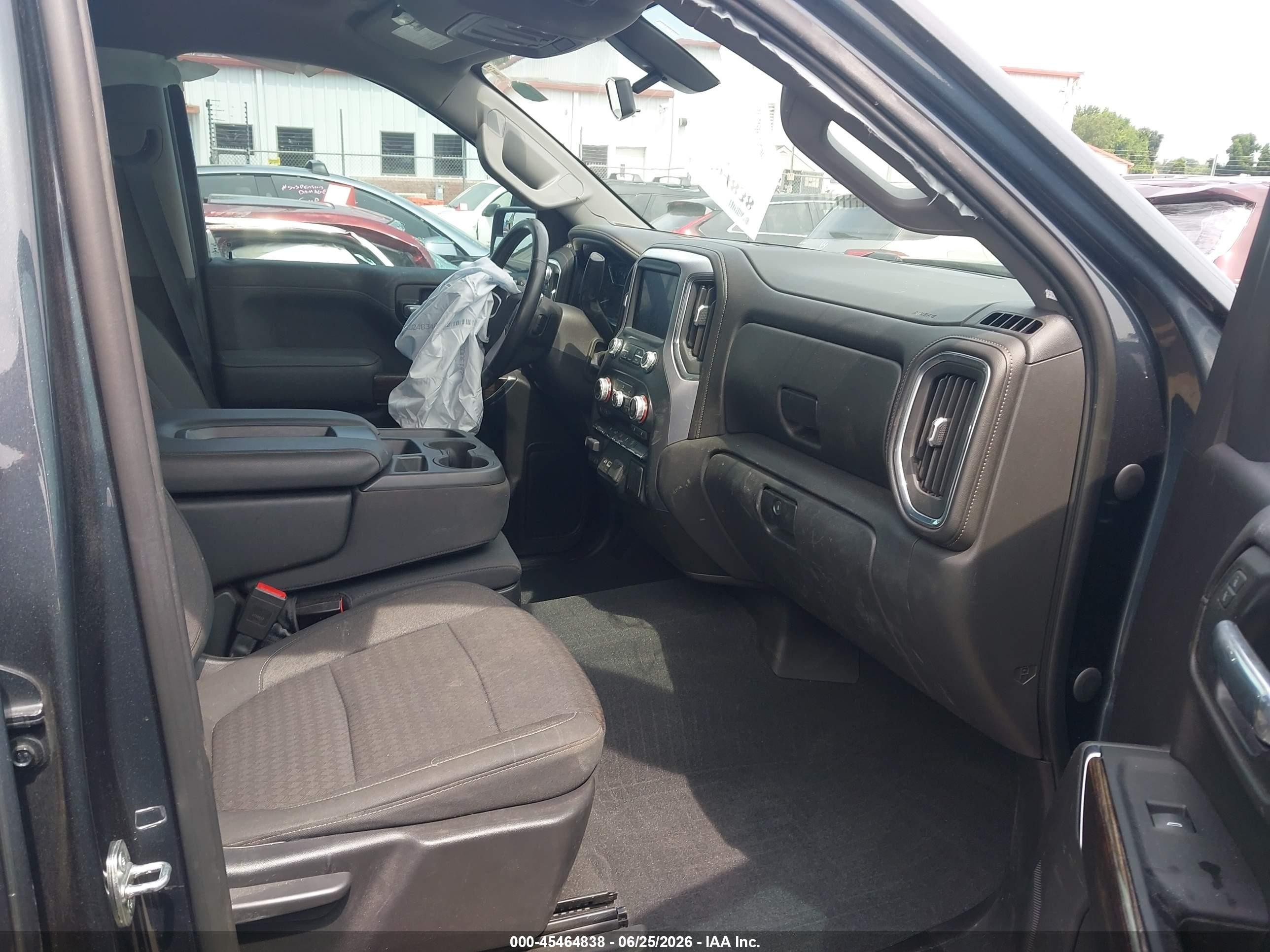 2021 Gmc Sierra 1500 4wd  Short Box Elevation Серый vin: 3GTU9CED3MG184906
