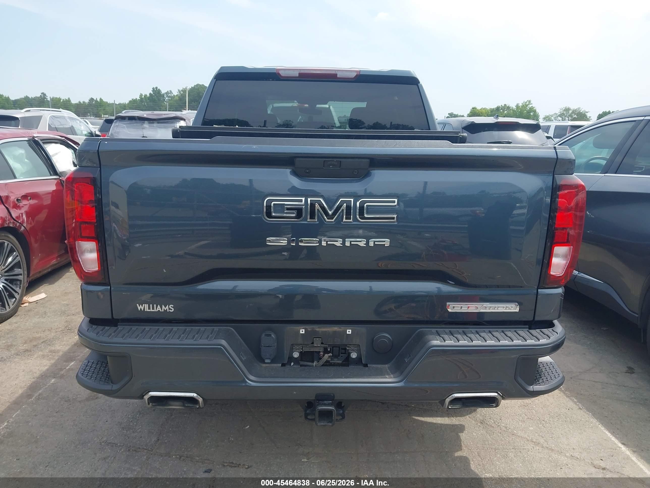 2021 Gmc Sierra 1500 4wd  Short Box Elevation Серый vin: 3GTU9CED3MG184906