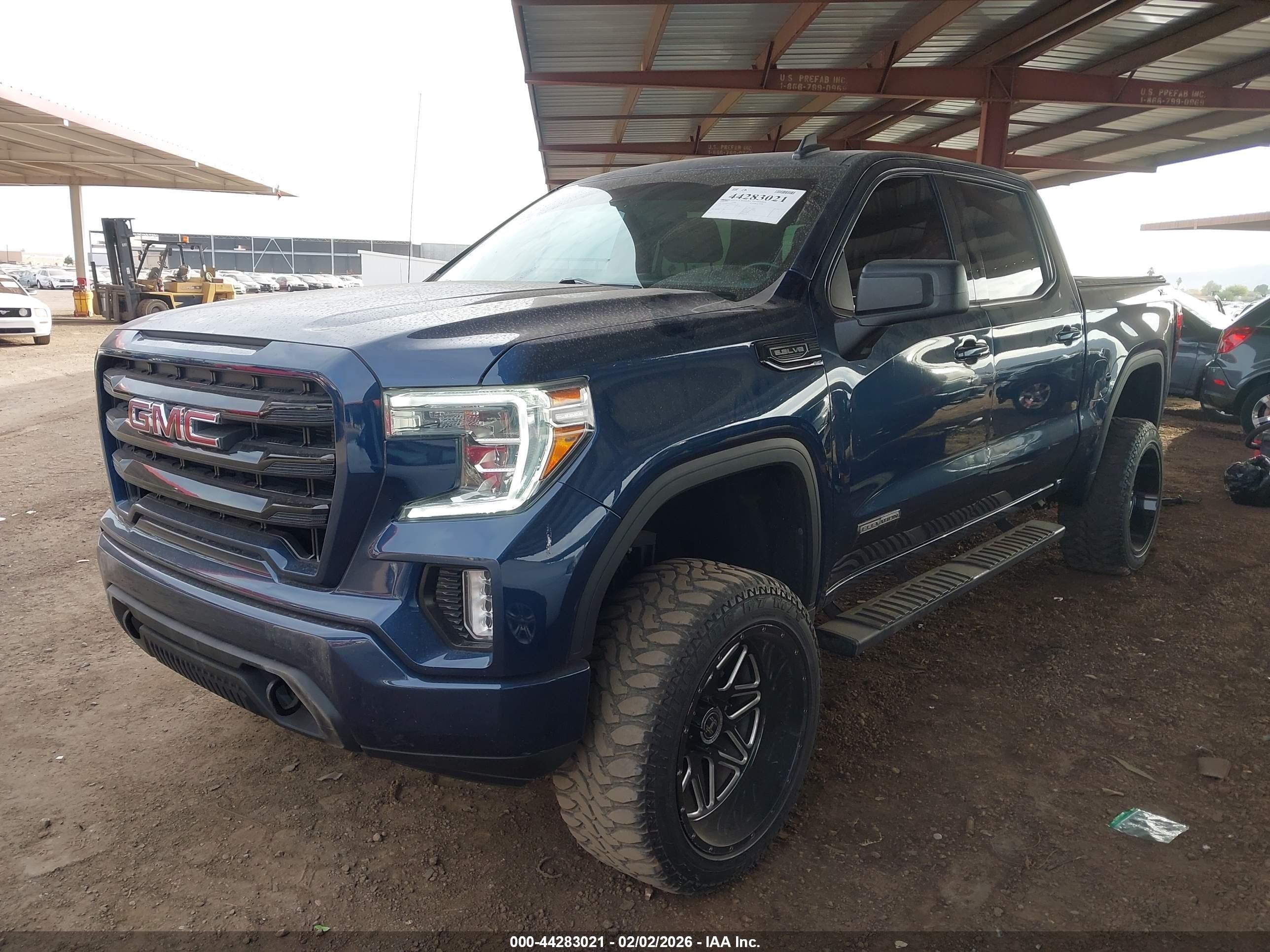 2021 Gmc Sierra 1500 4wd  Short Box Elevation Black vin: 3GTU9CED6MG373338