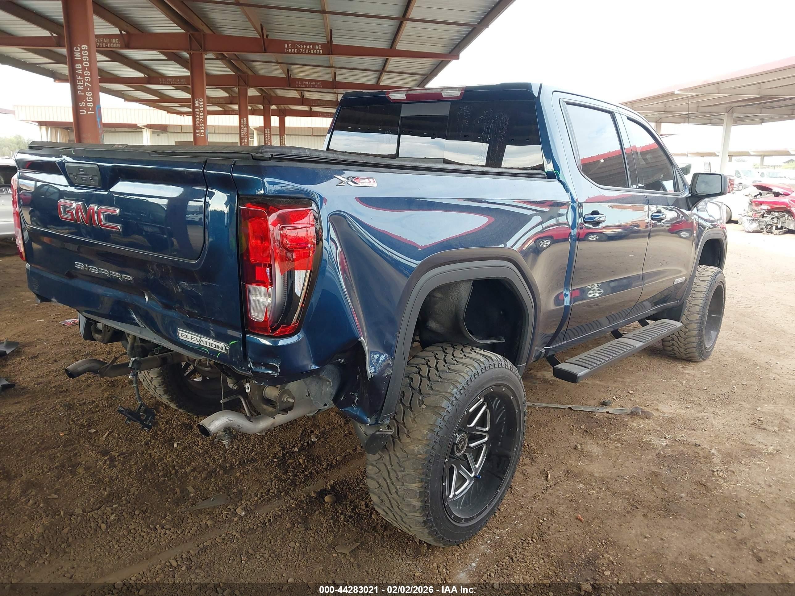 2021 Gmc Sierra 1500 4wd  Short Box Elevation Black vin: 3GTU9CED6MG373338