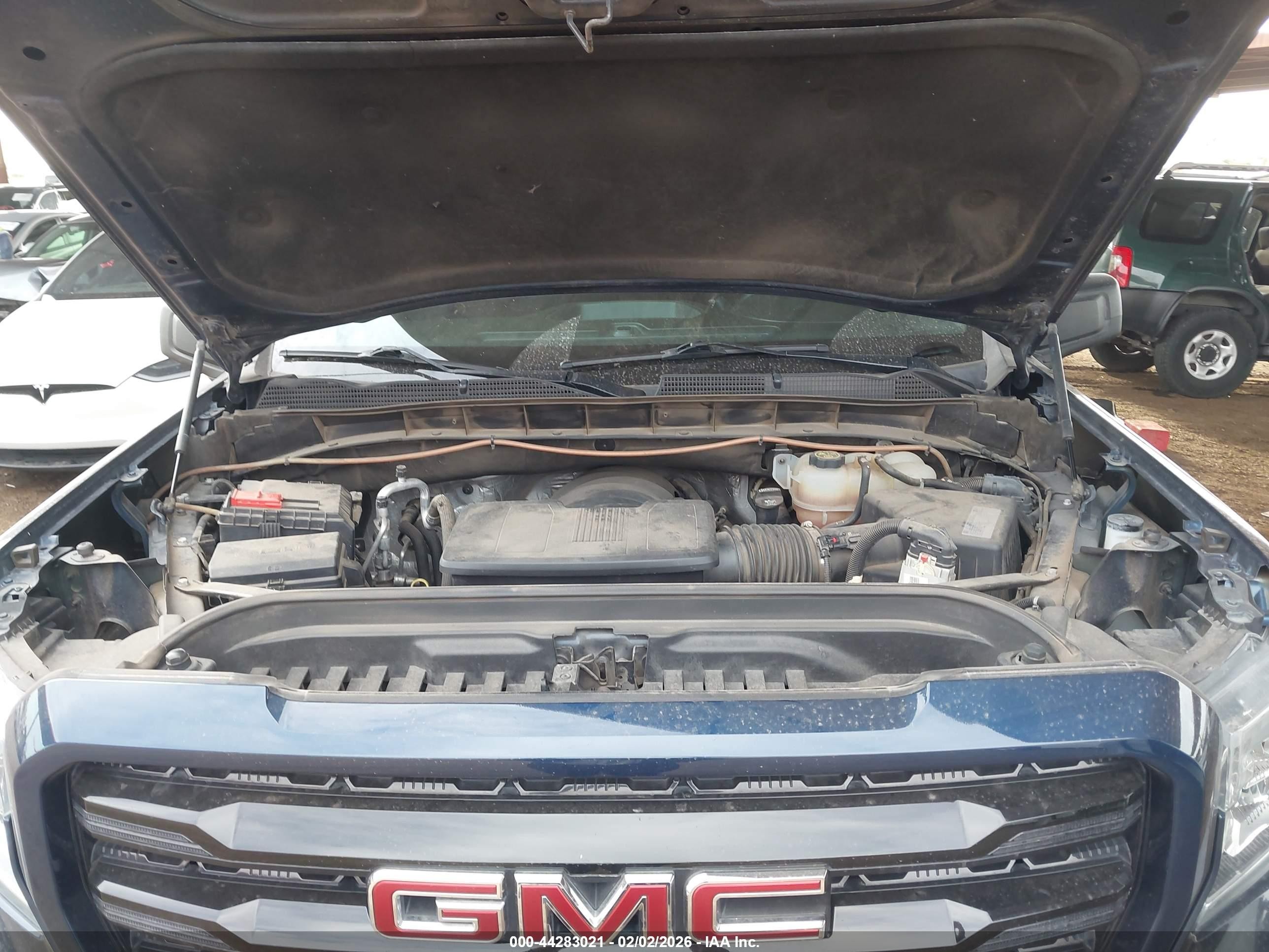 2021 Gmc Sierra 1500 4wd  Short Box Elevation Black vin: 3GTU9CED6MG373338