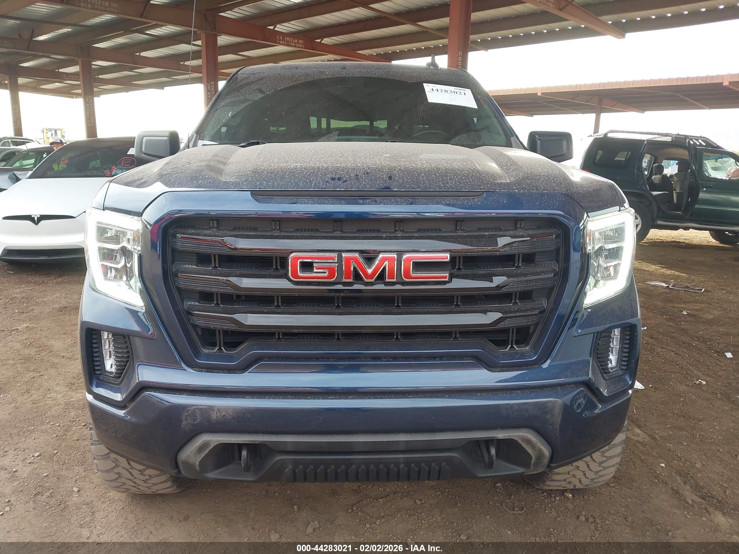2021 Gmc Sierra 1500 4wd  Short Box Elevation Black vin: 3GTU9CED6MG373338