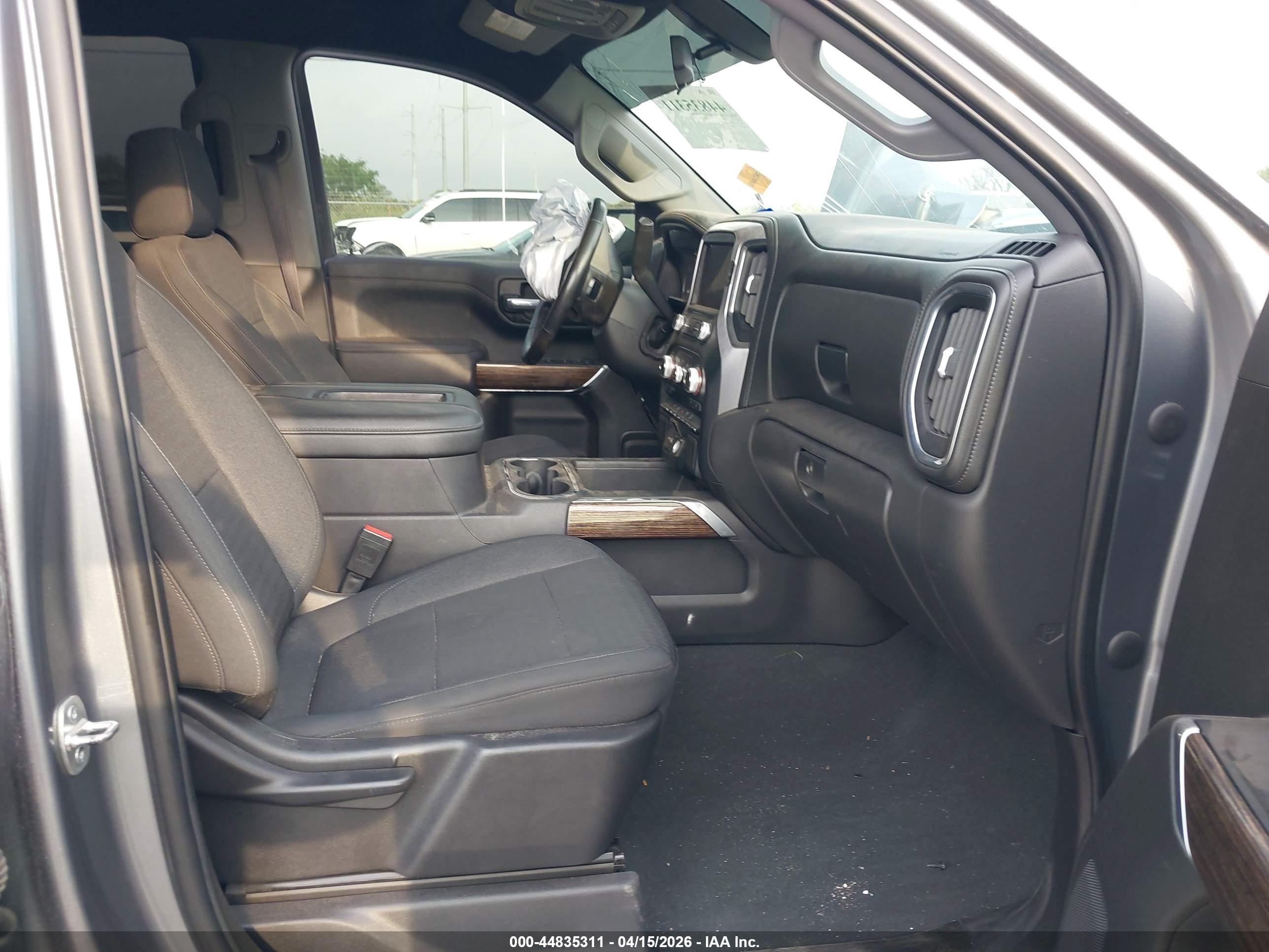 2021 Gmc Sierra 1500 4wd  Short Box Elevation Gray vin: 3GTU9CED8MG316445