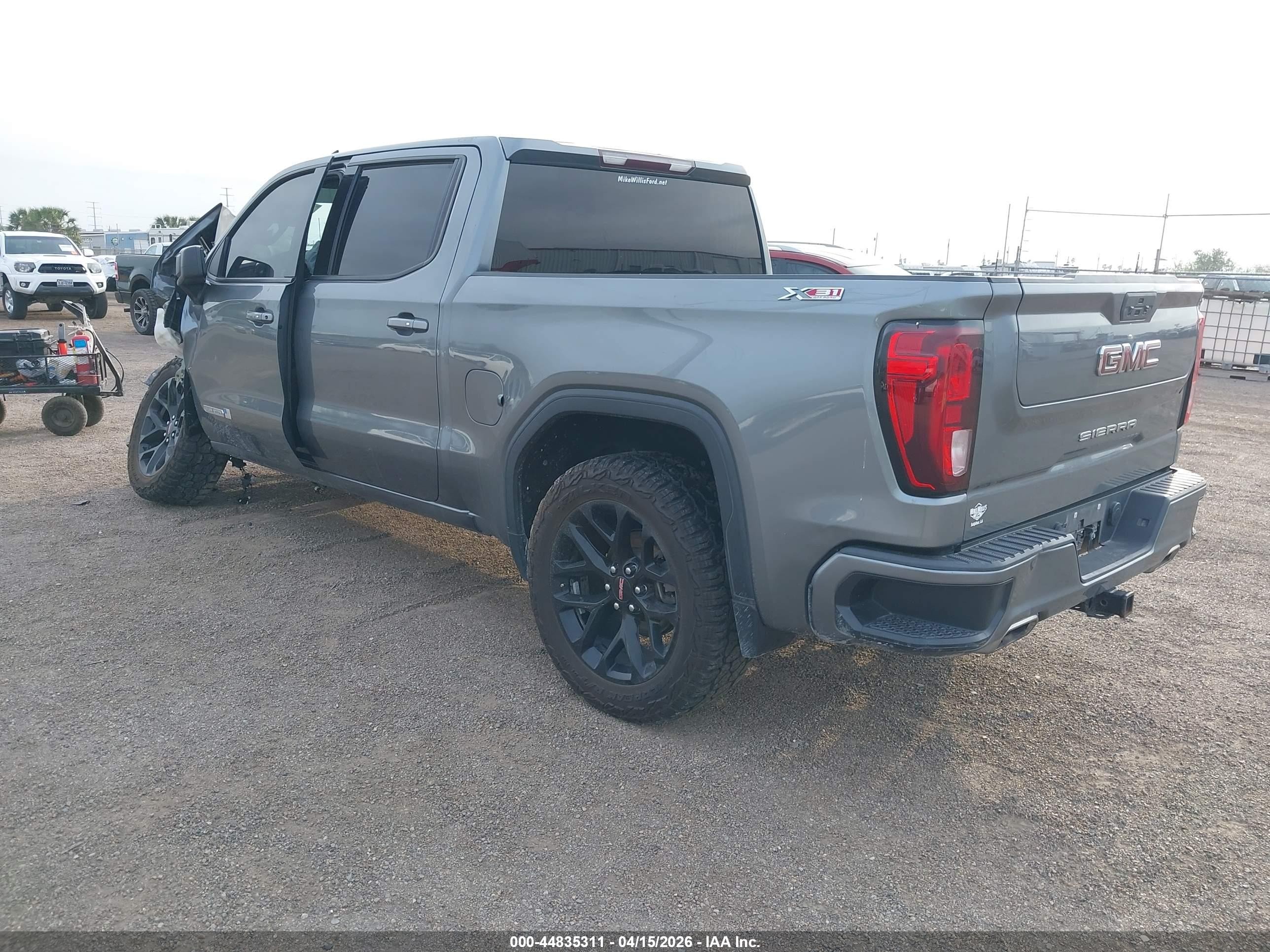 2021 Gmc Sierra 1500 4wd  Short Box Elevation Gray vin: 3GTU9CED8MG316445