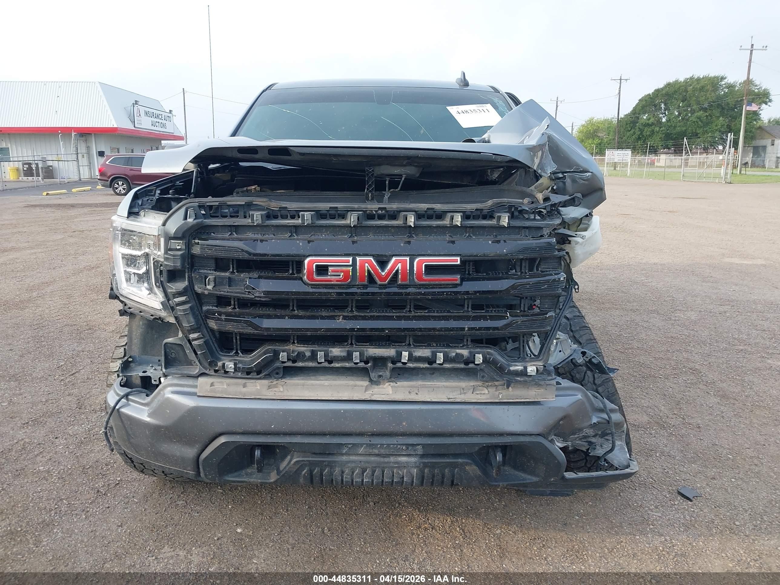 2021 Gmc Sierra 1500 4wd  Short Box Elevation Gray vin: 3GTU9CED8MG316445