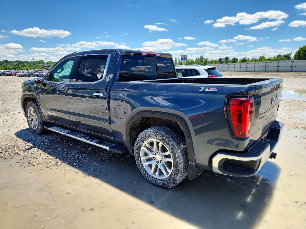 2020 Gmc Sierra K1500 Slt Blue vin: 3GTU9DED4LG442077