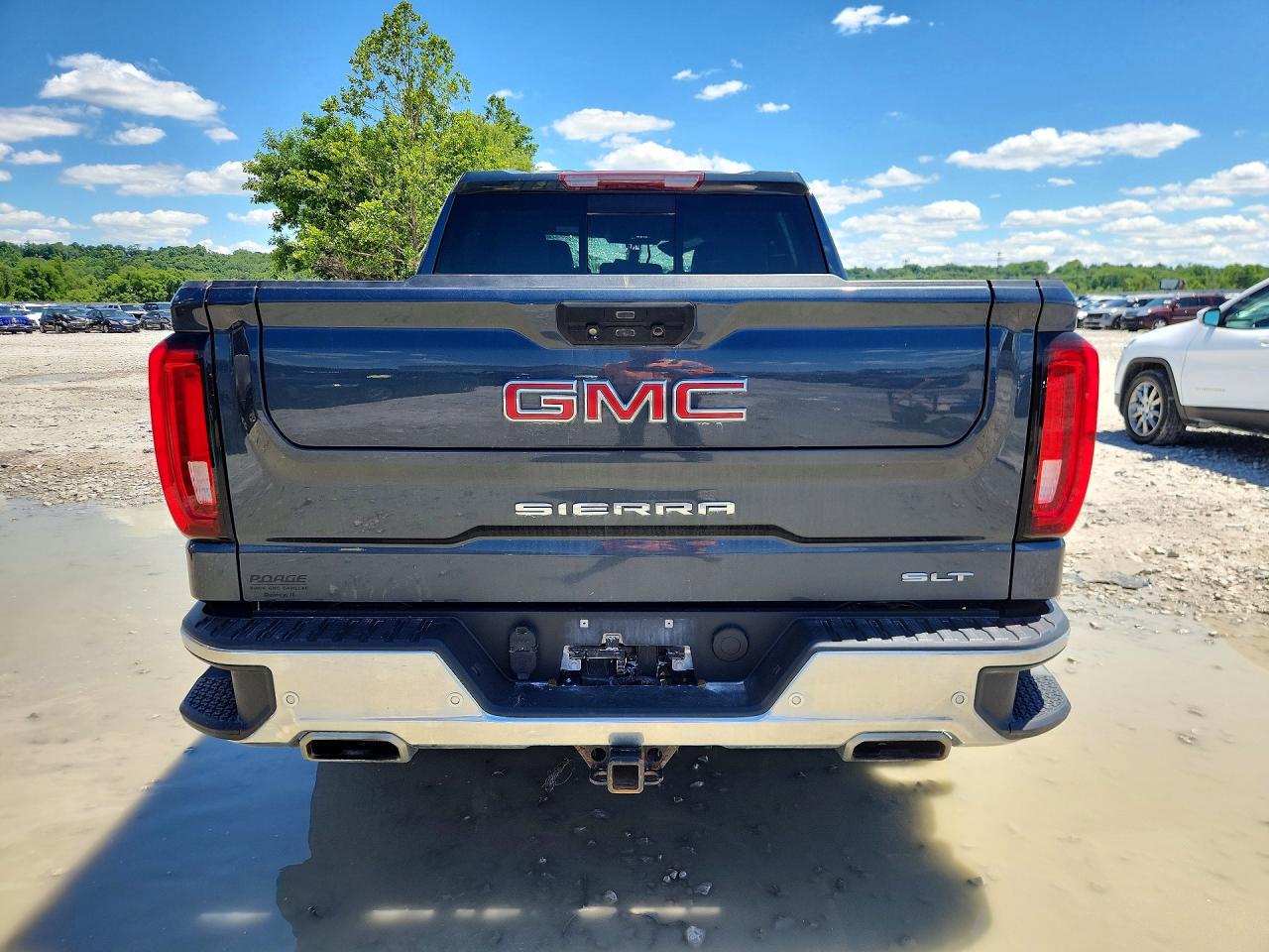 2020 Gmc Sierra K1500 Slt Blue vin: 3GTU9DED4LG442077