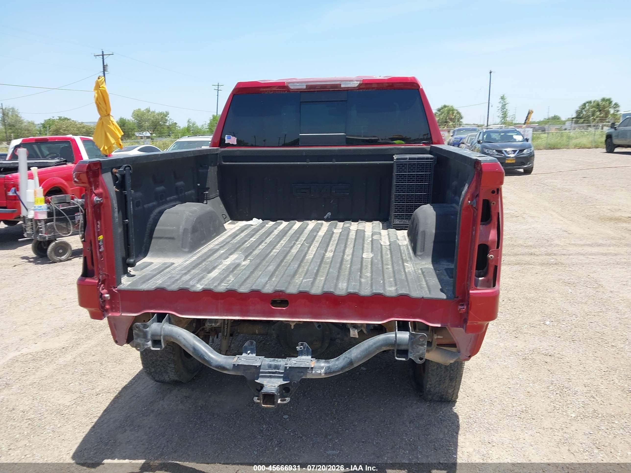 2019 Gmc Sierra 1500 Slt Red vin: 3GTU9DED5KG120532