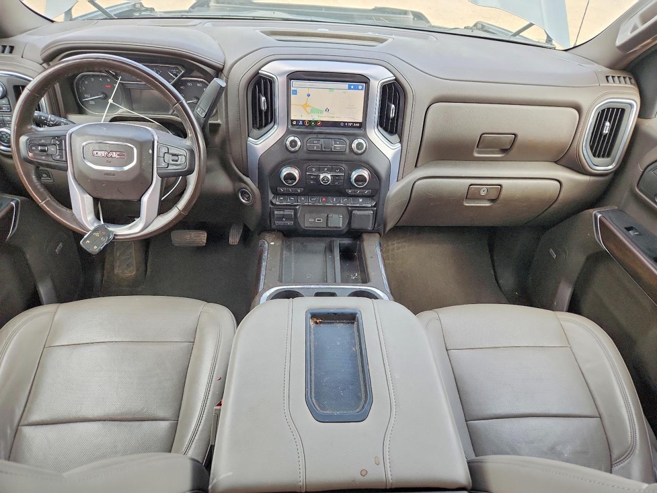 2020 Gmc Sierra K1500 Slt Gray vin: 3GTU9DED6LG415866