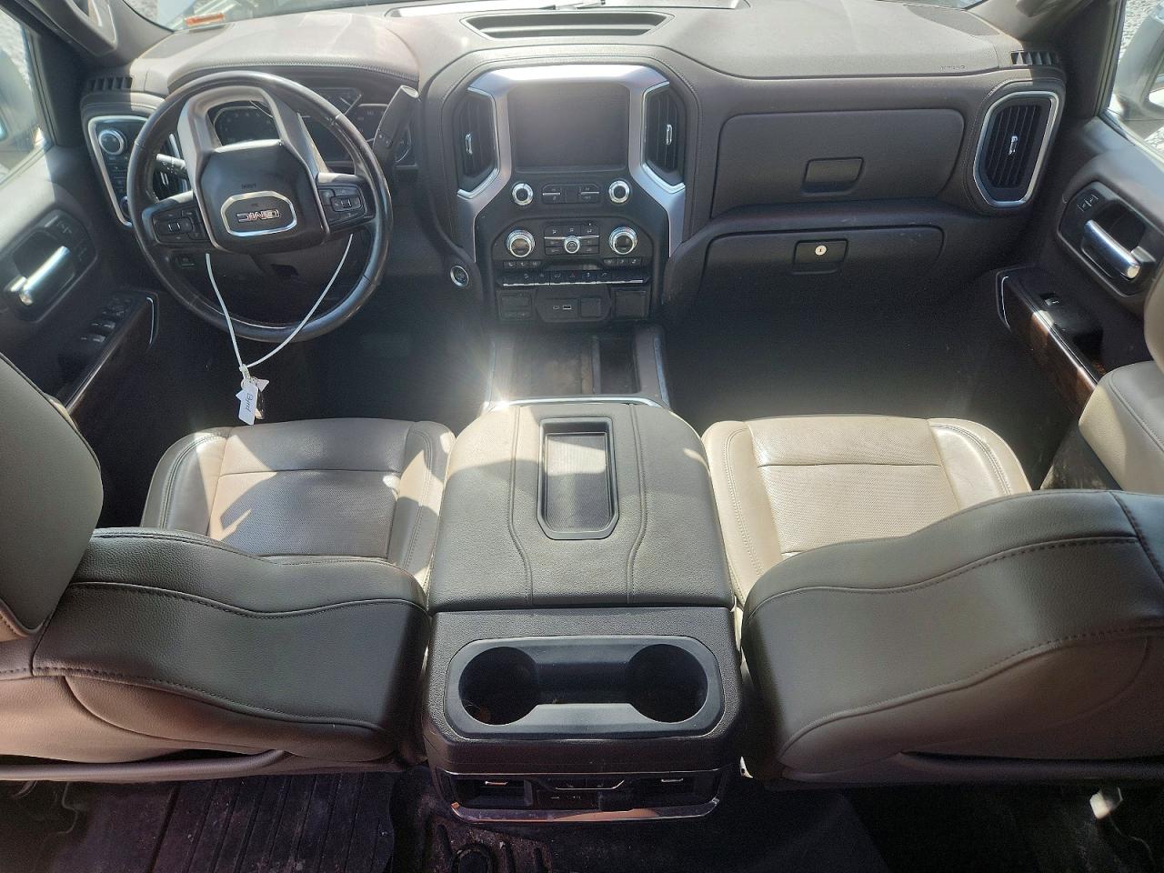 2019 Gmc Sierra K1500 Slt White vin: 3GTU9DED8KG151130