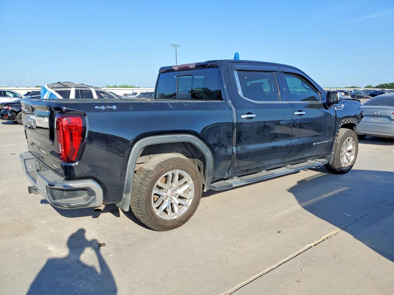 2019 Gmc Sierra K1500 Slt Black vin: 3GTU9DED8KG262602
