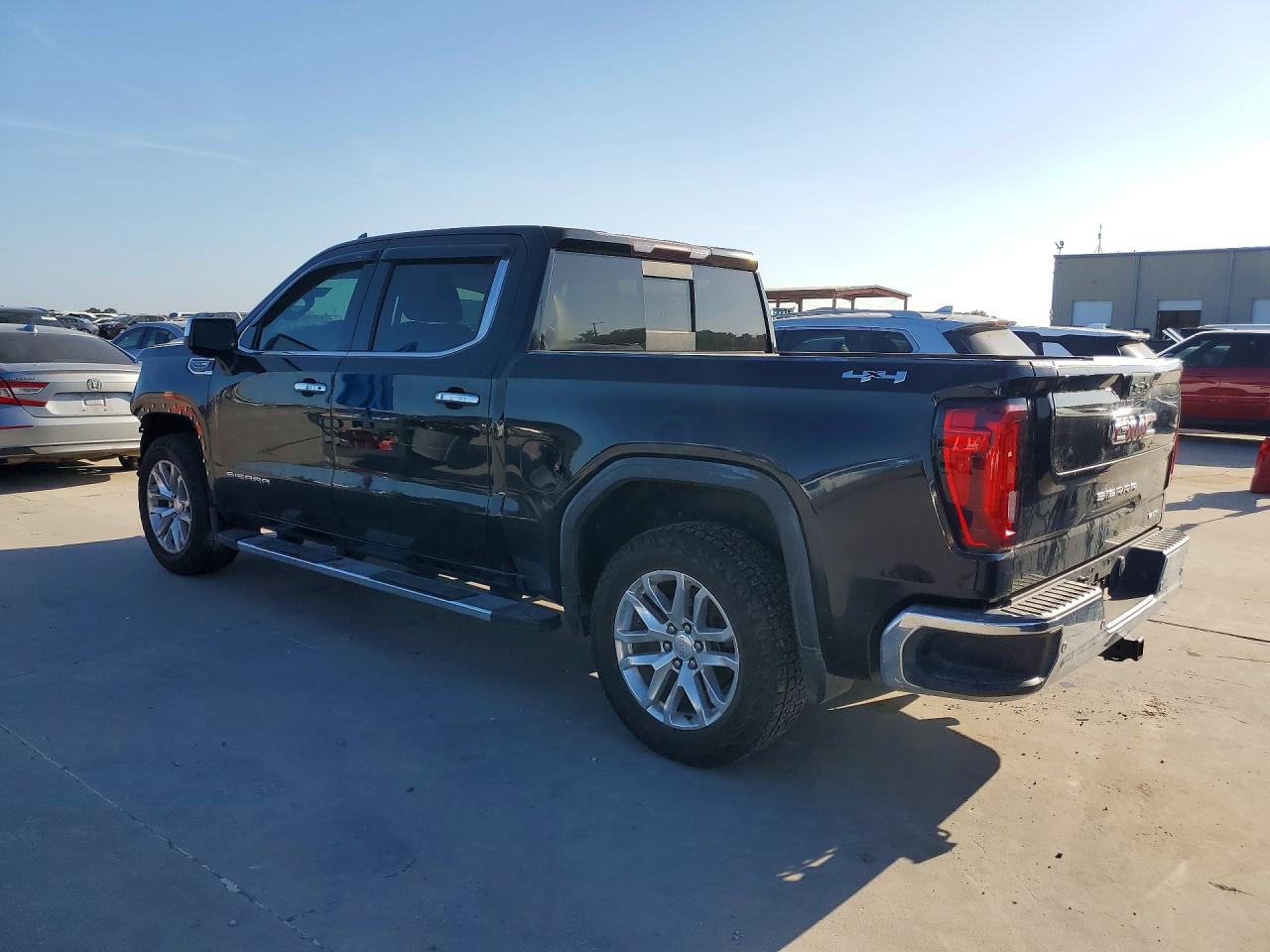 2019 Gmc Sierra K1500 Slt Black vin: 3GTU9DED8KG262602