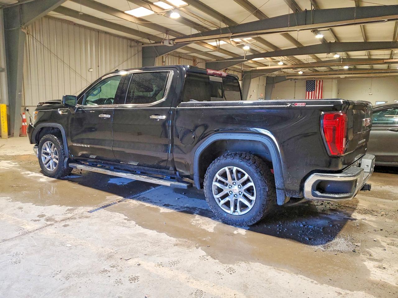 2020 Gmc Sierra K1500 Slt Black vin: 3GTU9DED8LG332259