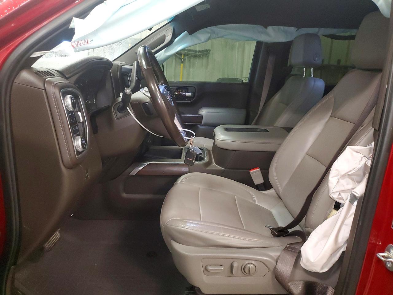 2019 Gmc Sierra K1500 Slt Red vin: 3GTU9DEDXKG267574