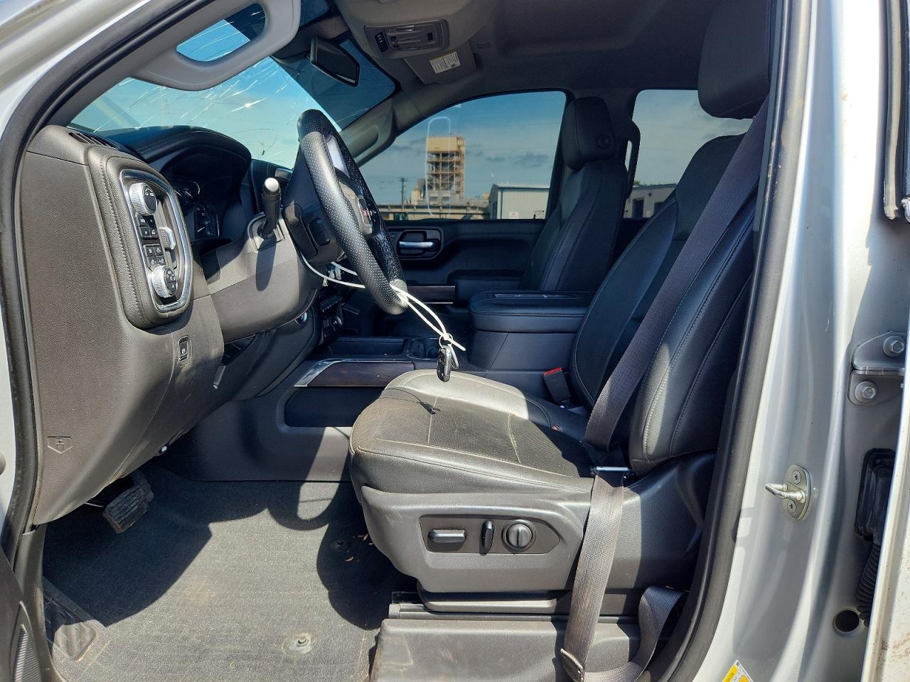 2021 Gmc Sierra K1500 Slt Silver vin: 3GTU9DEDXMG148345