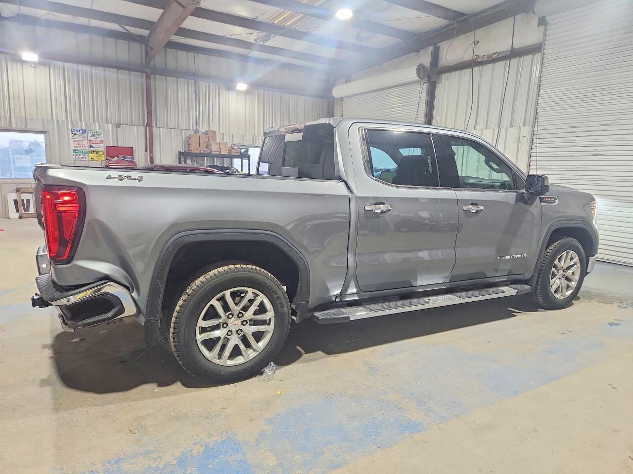 2020 Gmc Sierra K1500 Slt Silver vin: 3GTU9DEL3LG118609