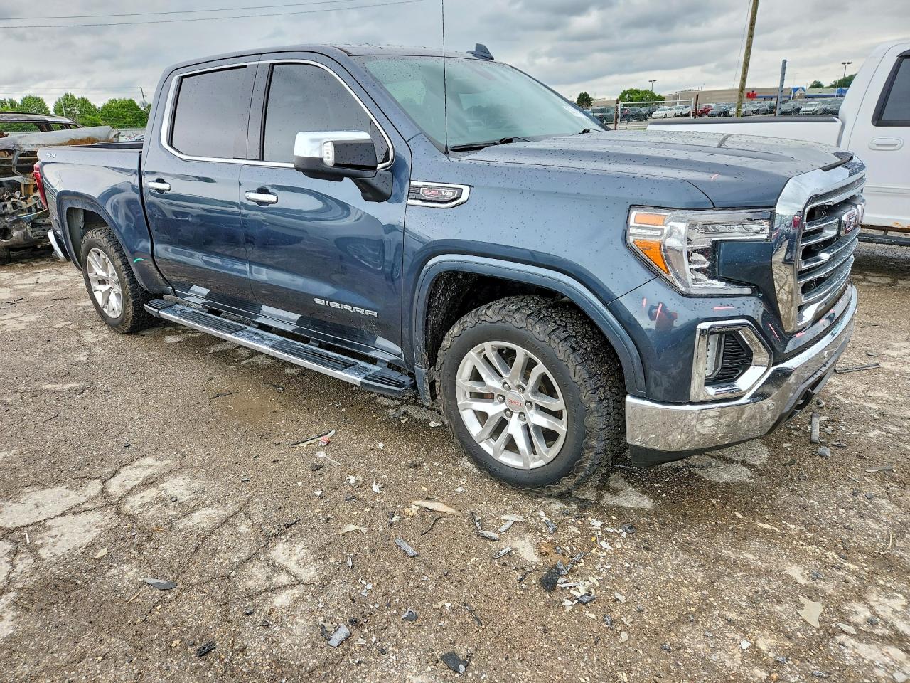 2020 Gmc Sierra K1500 Slt Gray vin: 3GTU9DEL3LG273841