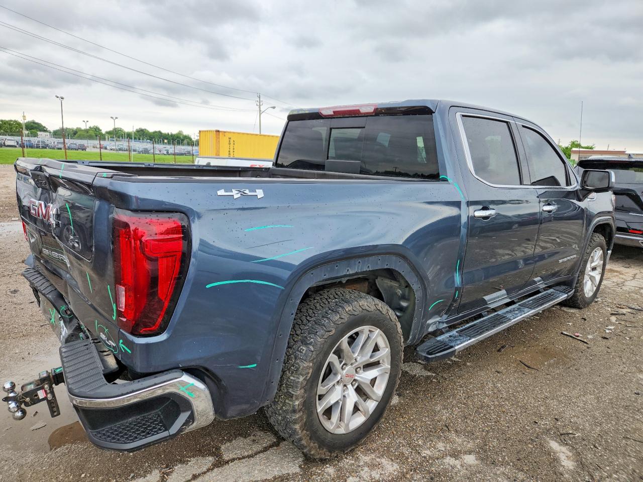 2020 Gmc Sierra K1500 Slt Gray vin: 3GTU9DEL3LG273841