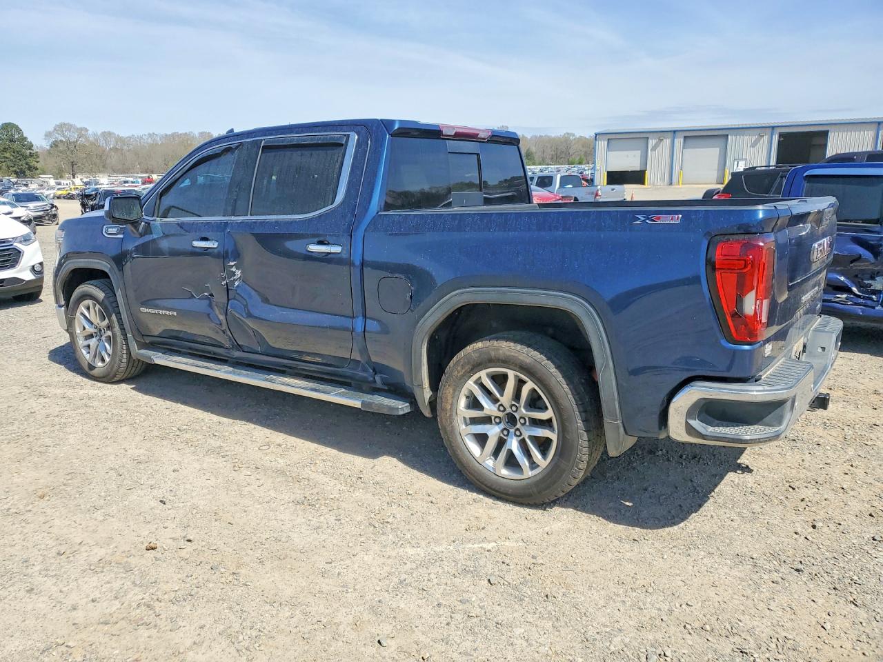 2021 Gmc K1500 Blue vin: 3GTU9DET2MG325641