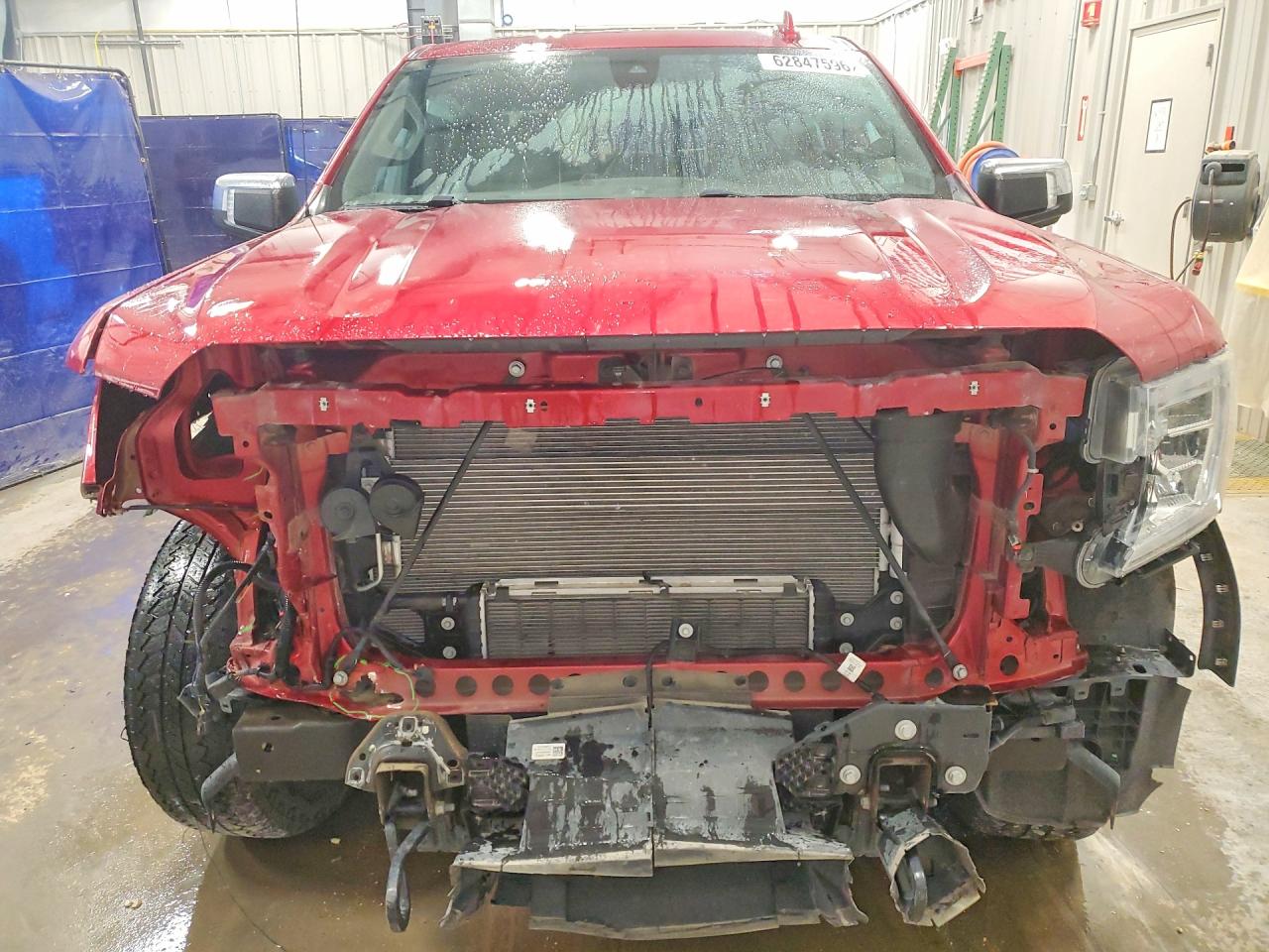 2020 Gmc Sierra K1500 Slt Red vin: 3GTU9DET3LG288677