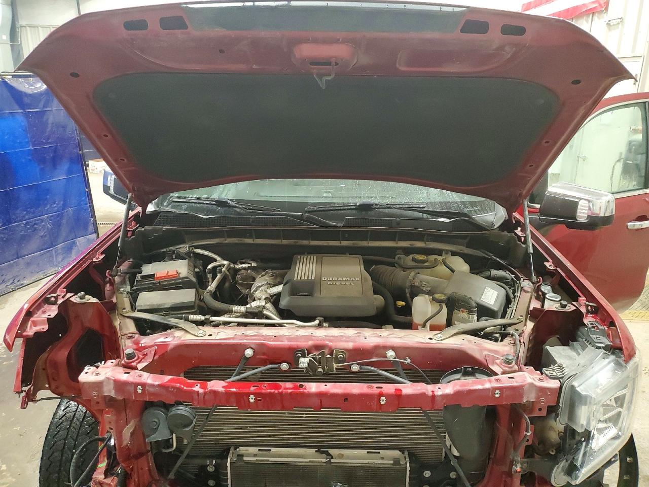 2020 Gmc Sierra K1500 Slt Red vin: 3GTU9DET3LG288677