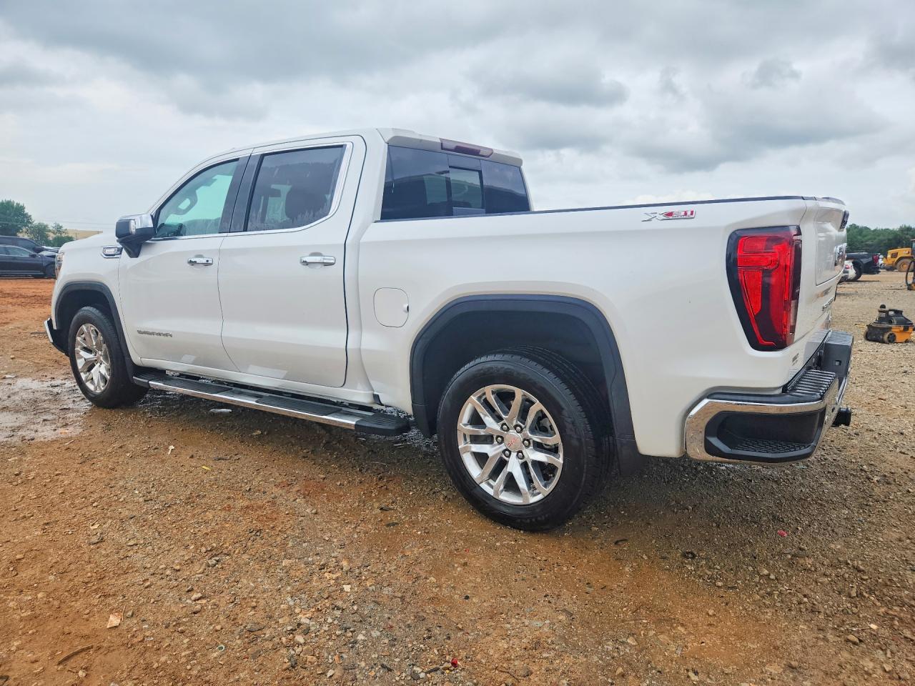 2020 Gmc Sierra K1500 Slt White vin: 3GTU9DET6LG288575