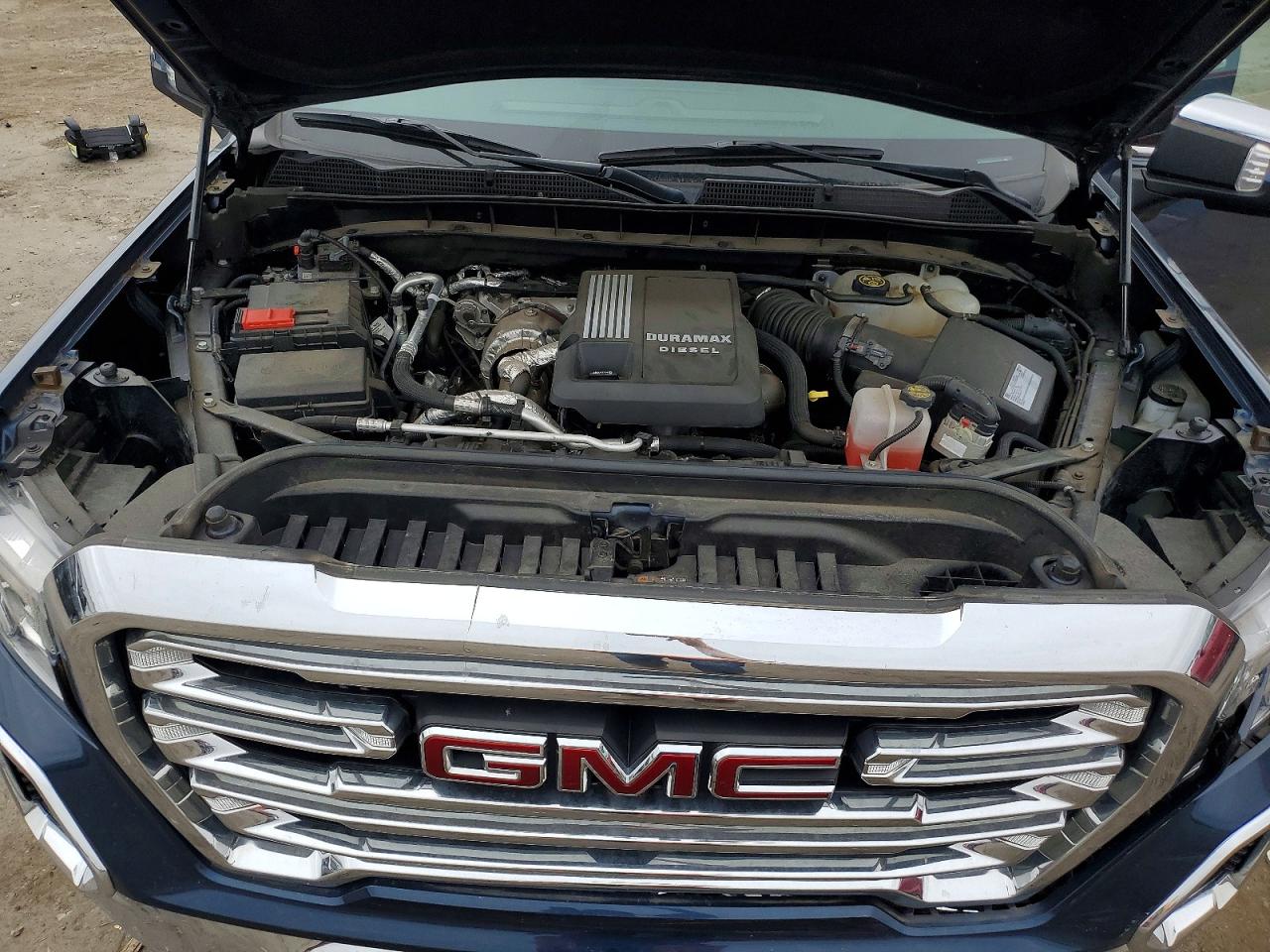 2021 Gmc Sierra K1500 Slt Blue vin: 3GTU9DET8MG379736