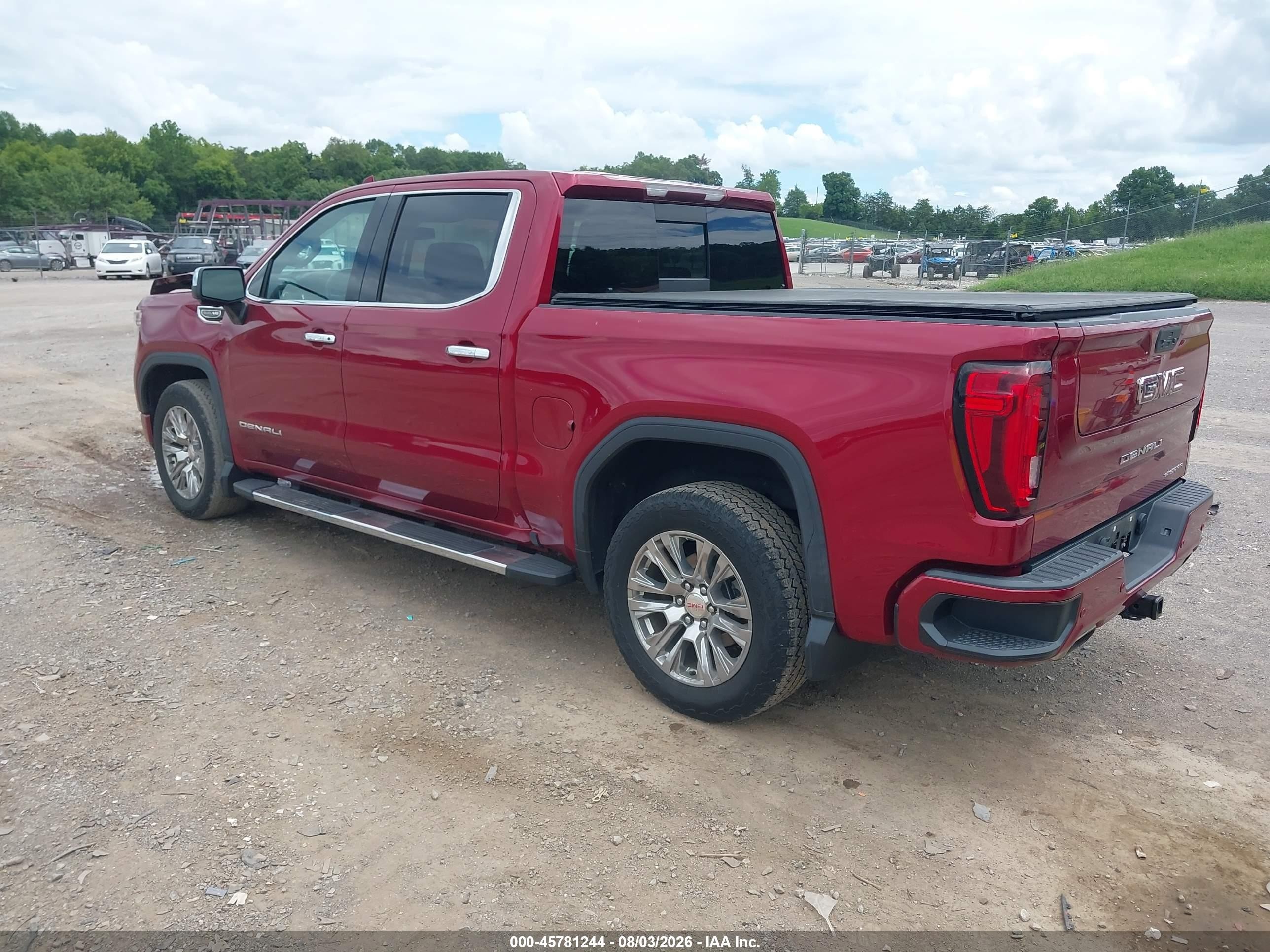 2020 Gmc Sierra 1500 4wd  Short Box Denali Red vin: 3GTU9FED1LG251616
