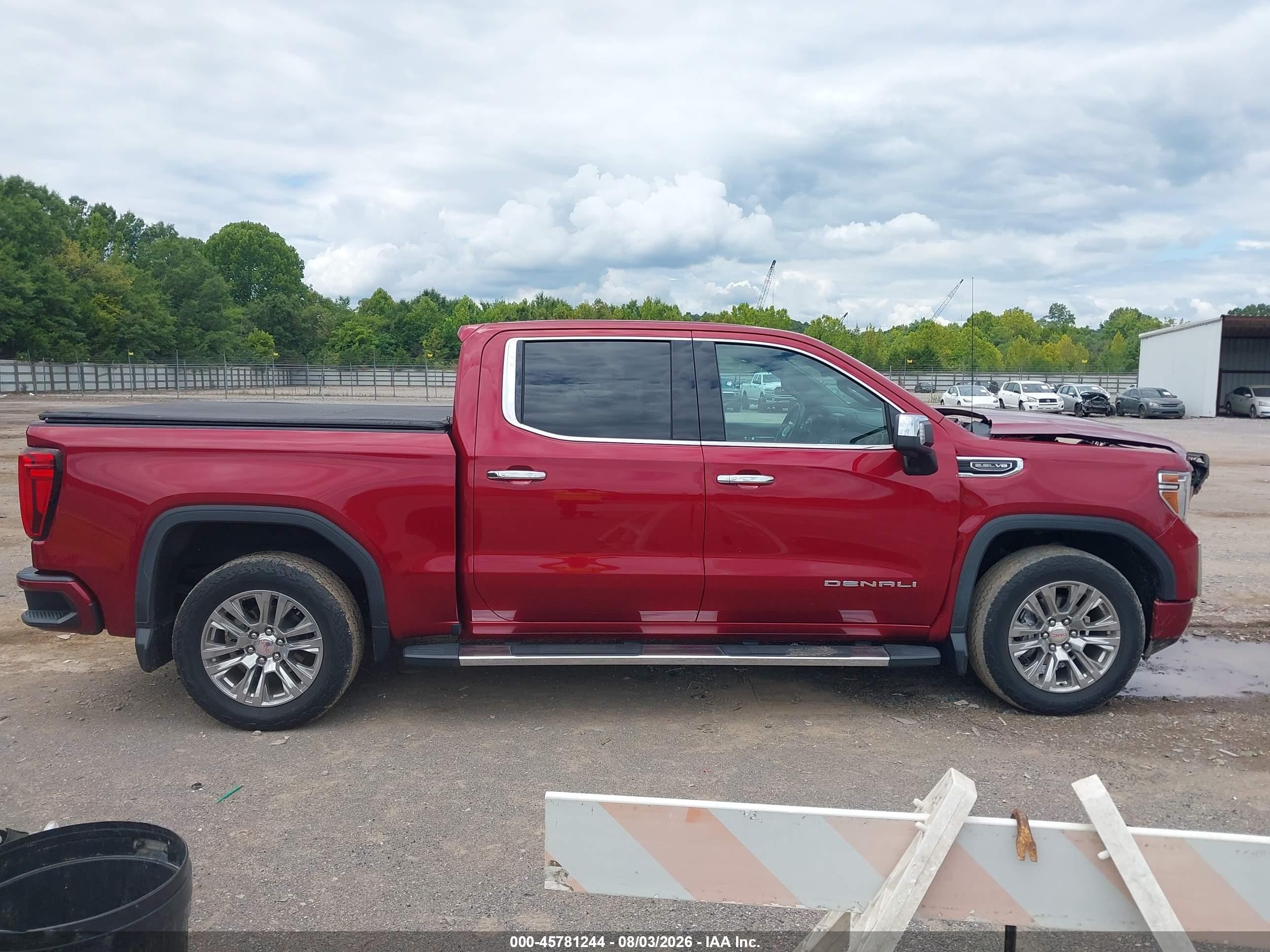 2020 Gmc Sierra 1500 4wd  Short Box Denali Red vin: 3GTU9FED1LG251616