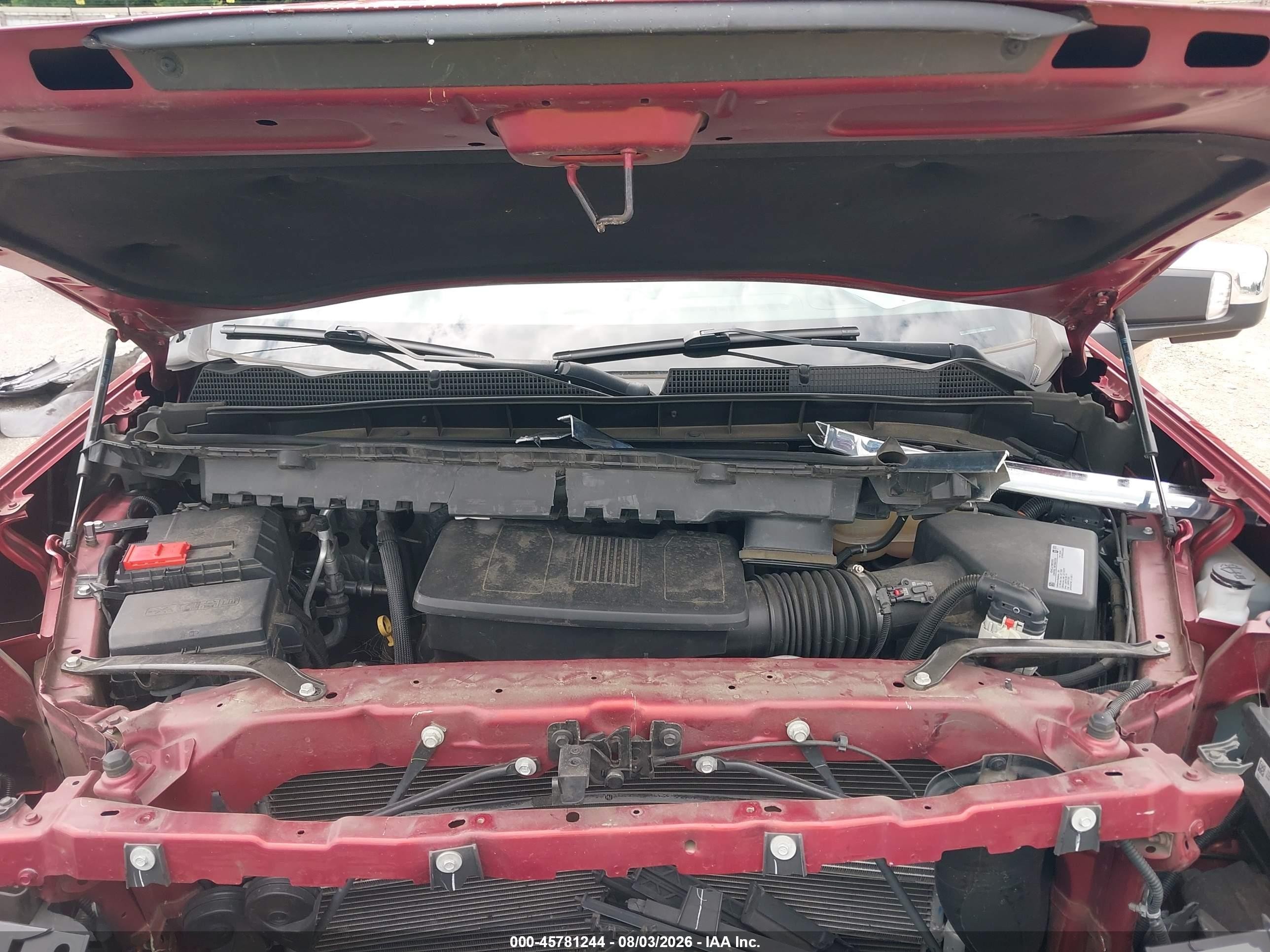 2020 Gmc Sierra 1500 4wd  Short Box Denali Red vin: 3GTU9FED1LG251616