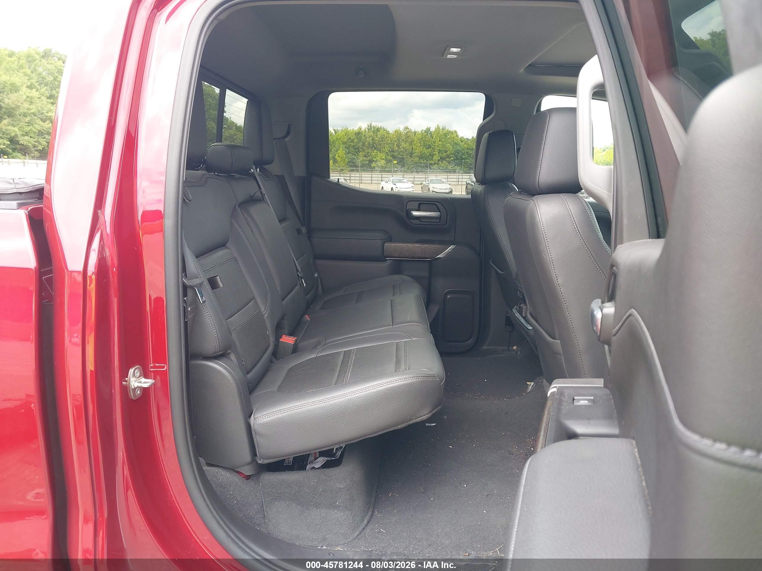 2020 Gmc Sierra 1500 4wd  Short Box Denali Red vin: 3GTU9FED1LG251616