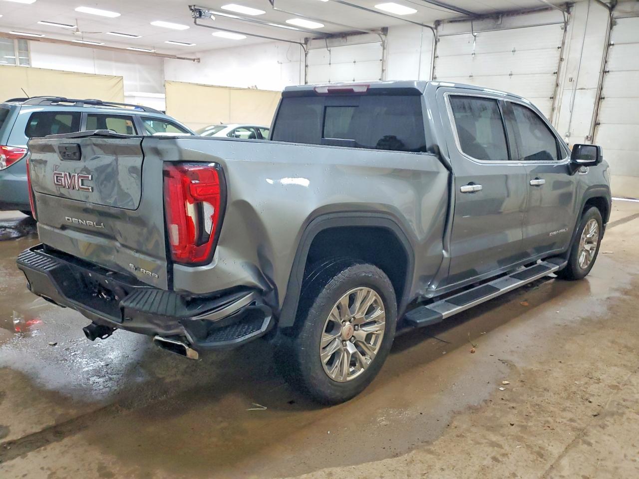 2019 Gmc Sierra K1500 Denali Silver vin: 3GTU9FED2KG291993