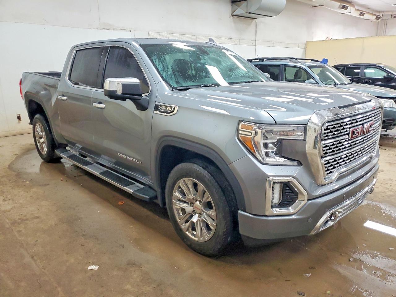 2019 Gmc Sierra K1500 Denali Silver vin: 3GTU9FED2KG291993