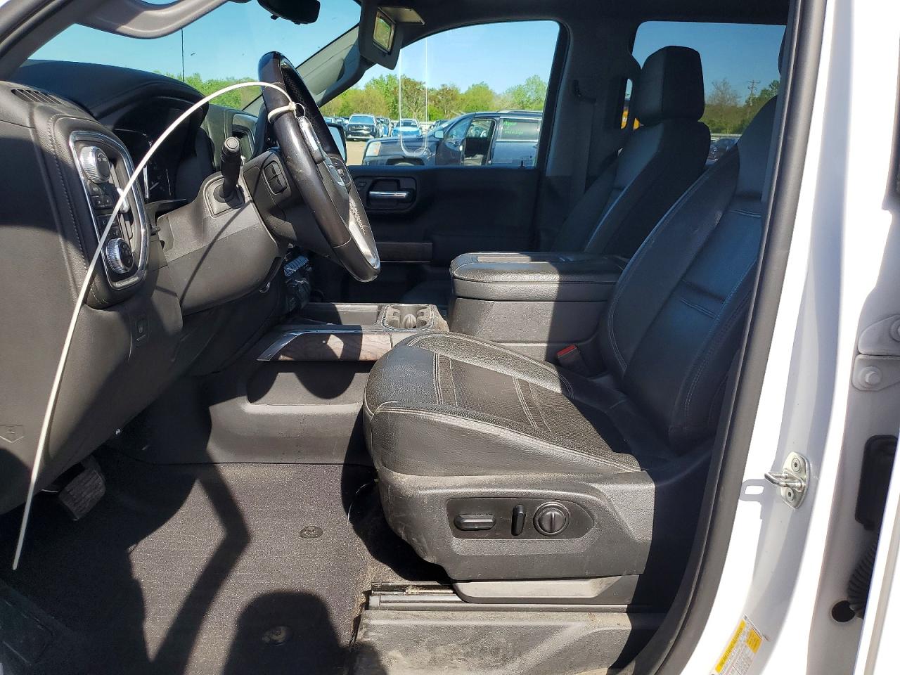 2021 Gmc Sierra K1500 Denali White vin: 3GTU9FED6MG255212